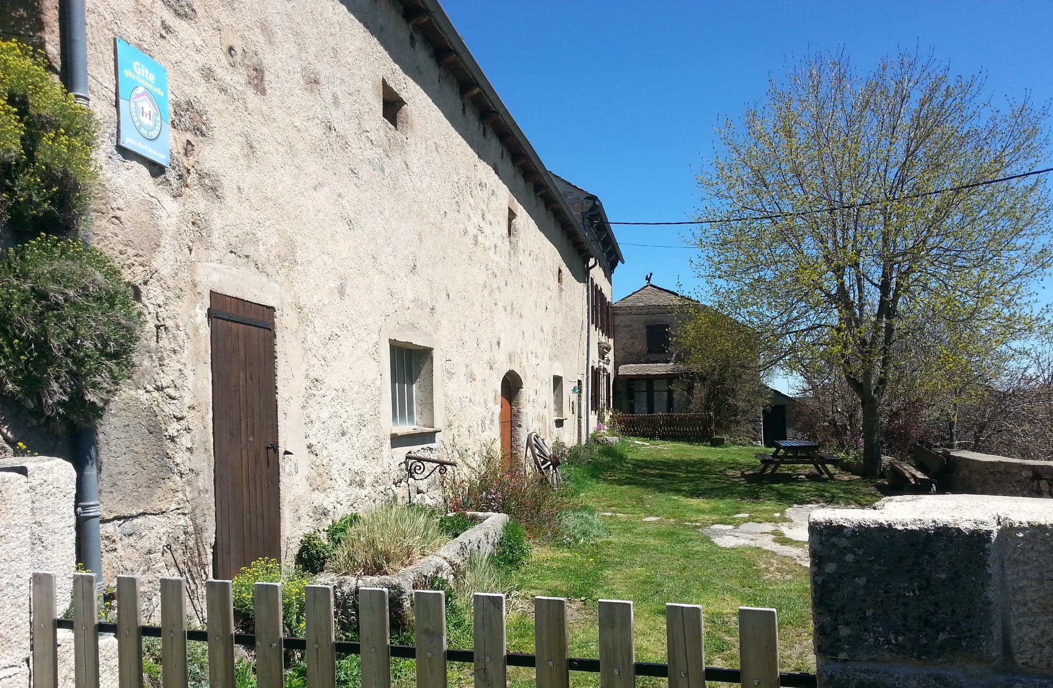 Extérieur clos et ombragé