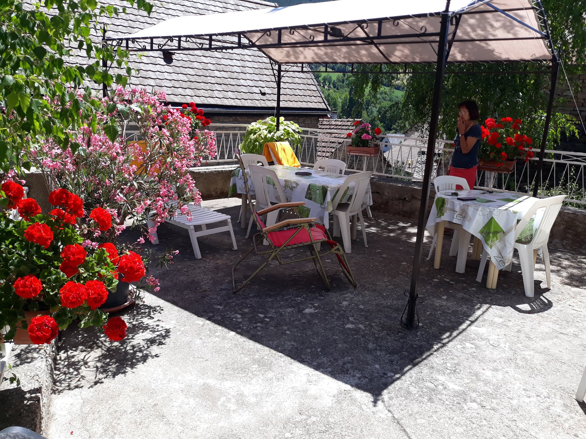 La Maison de Paul, terrasse
