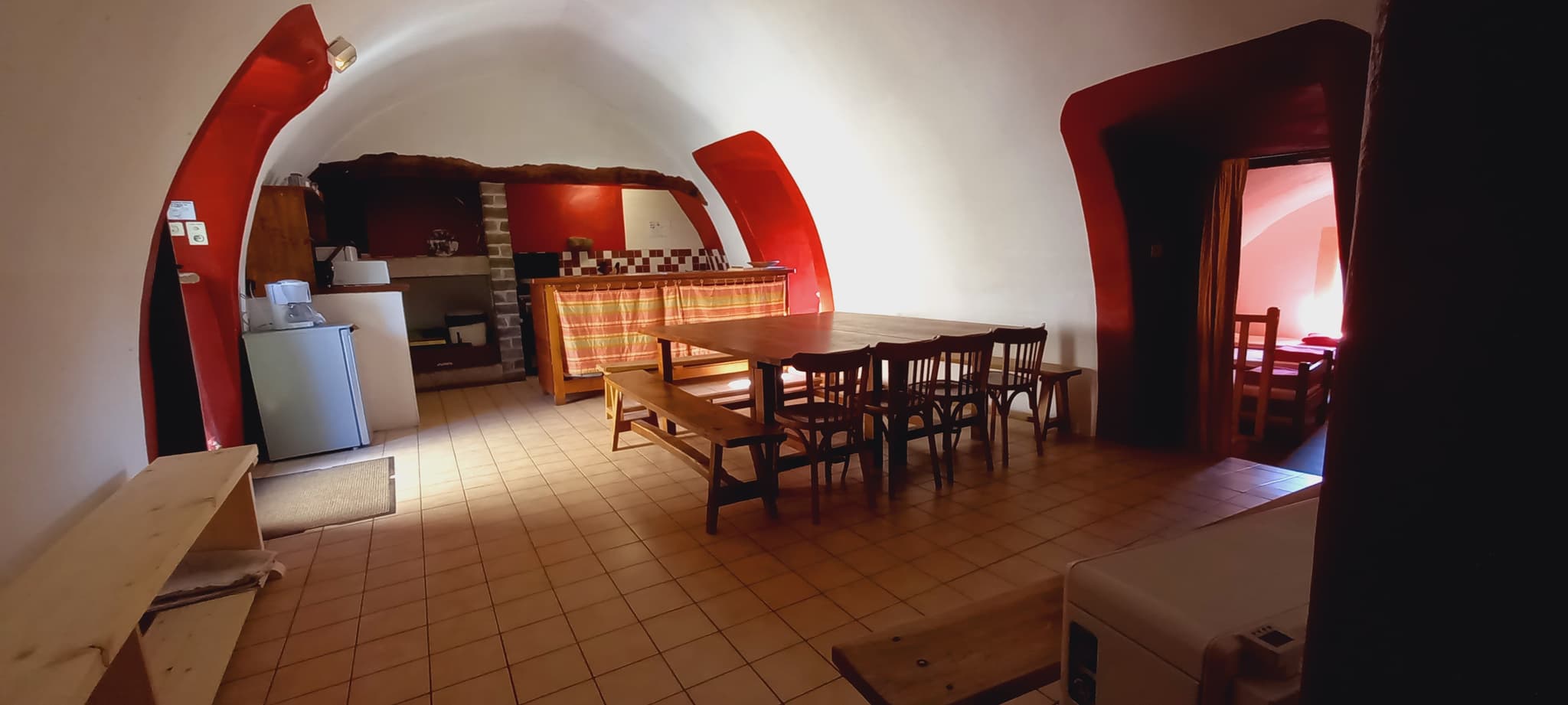 Pièce commune, cuisine