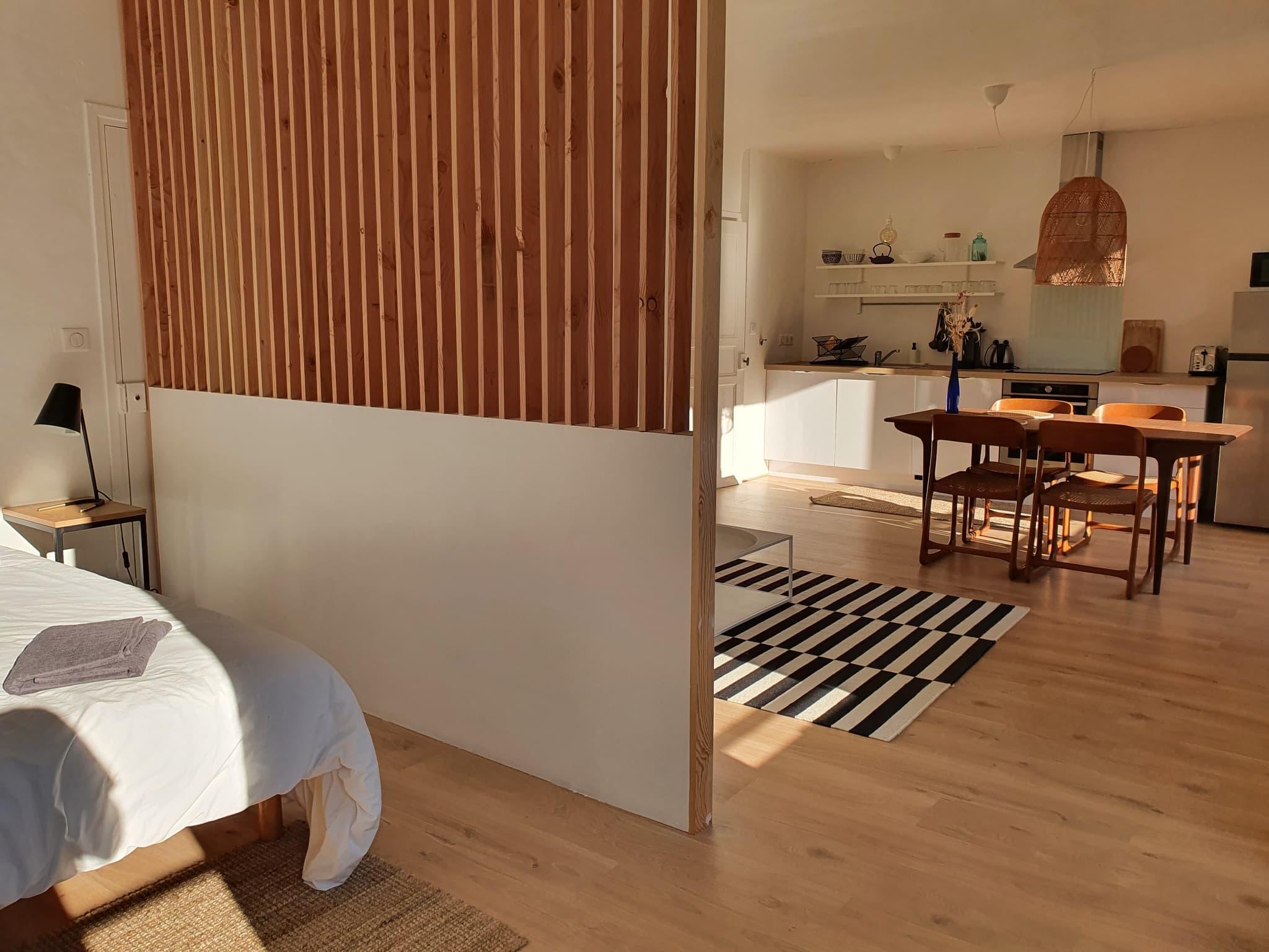 Coin chambre 1 et salon