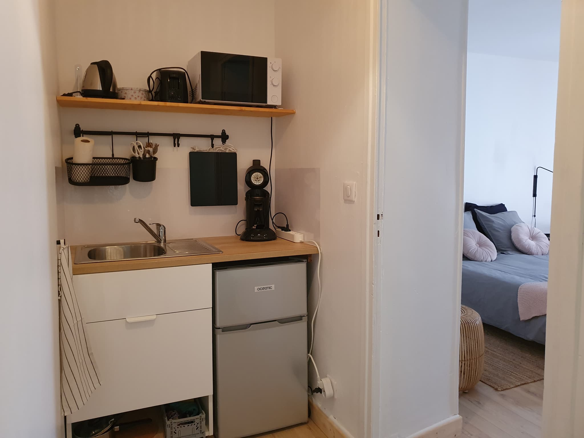 Chambre Monestier - espace kitchenette