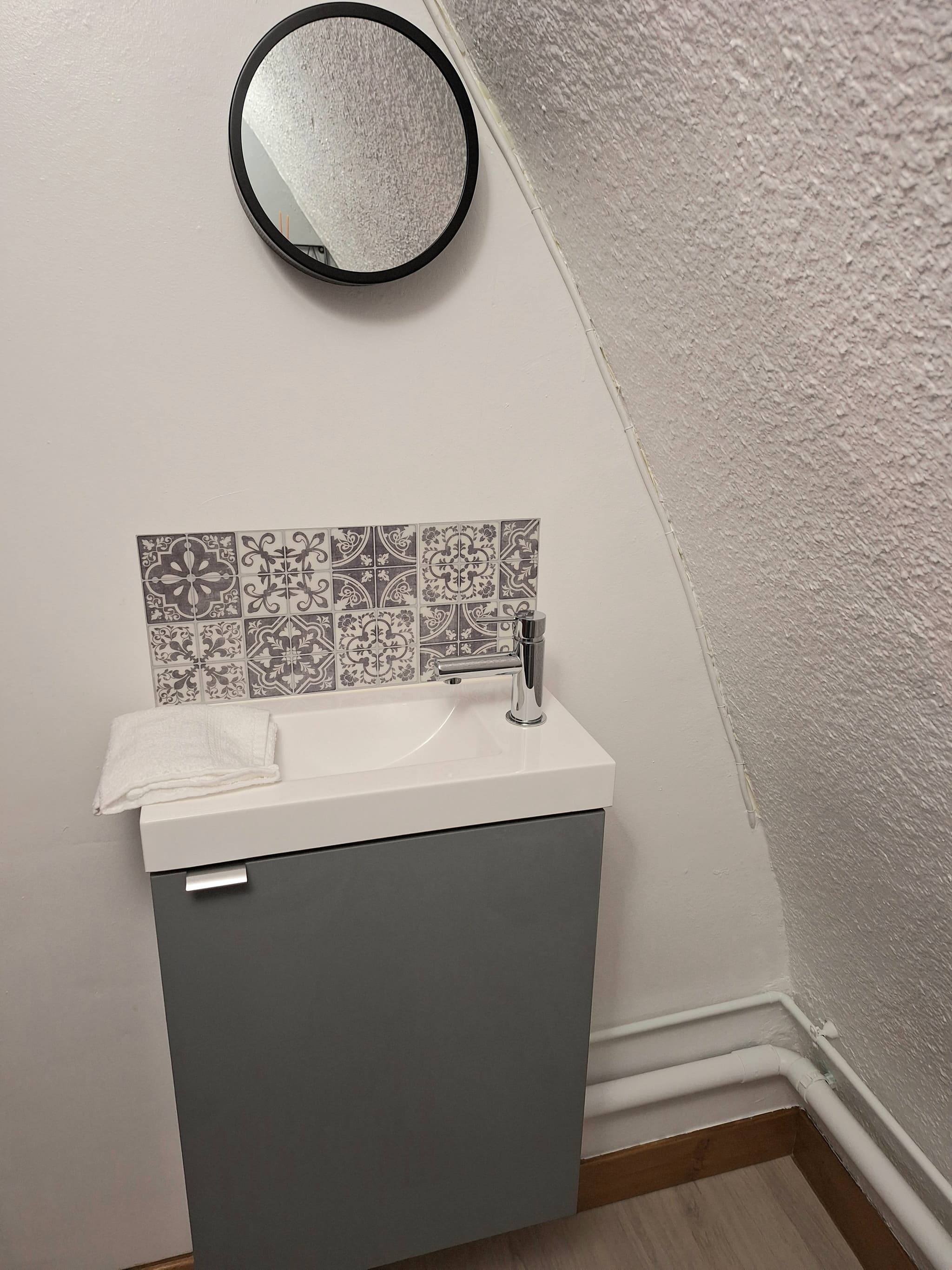 Wc avec lave mains