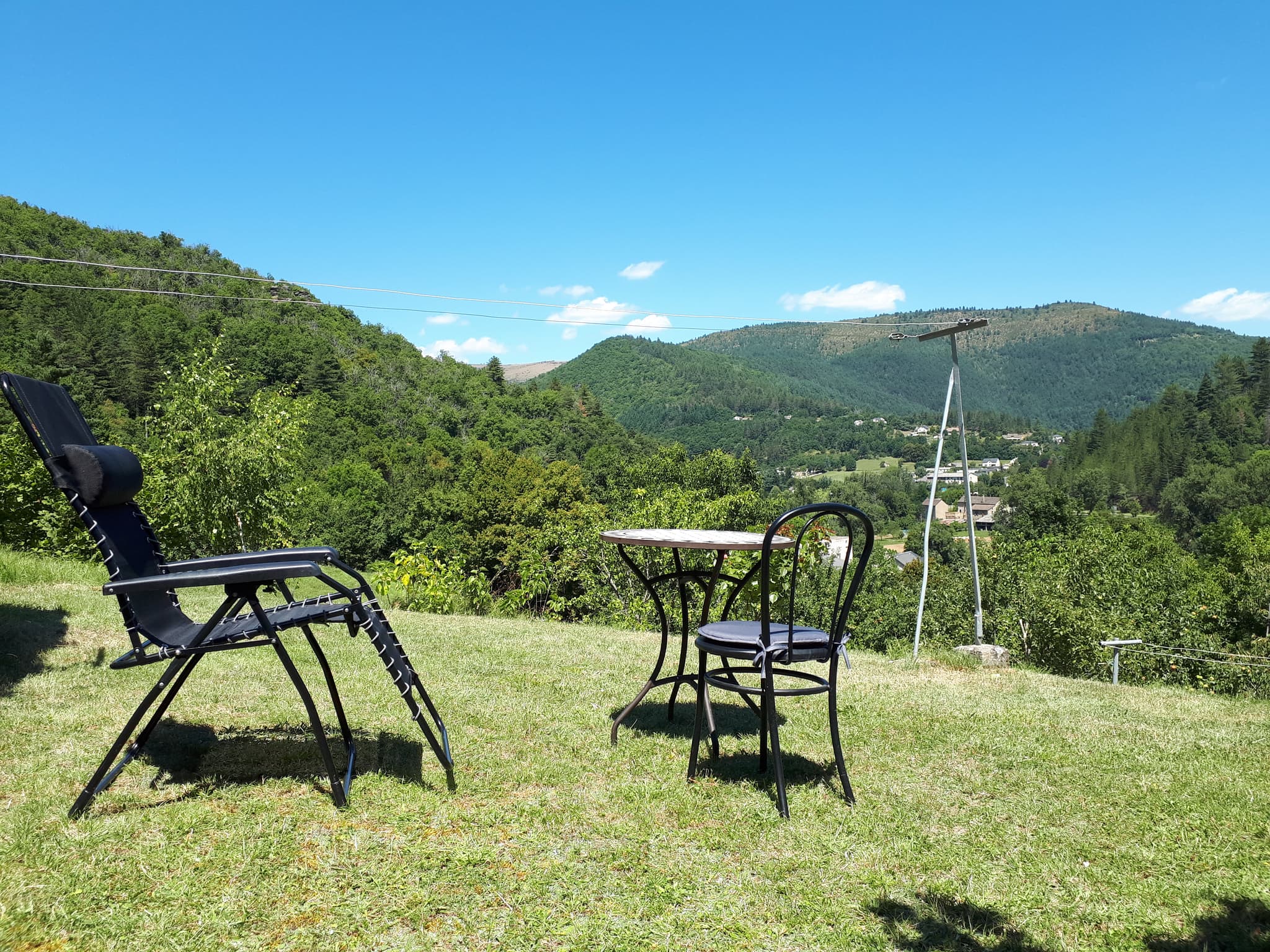 Magnifique vue sur la vallée du Tarnon