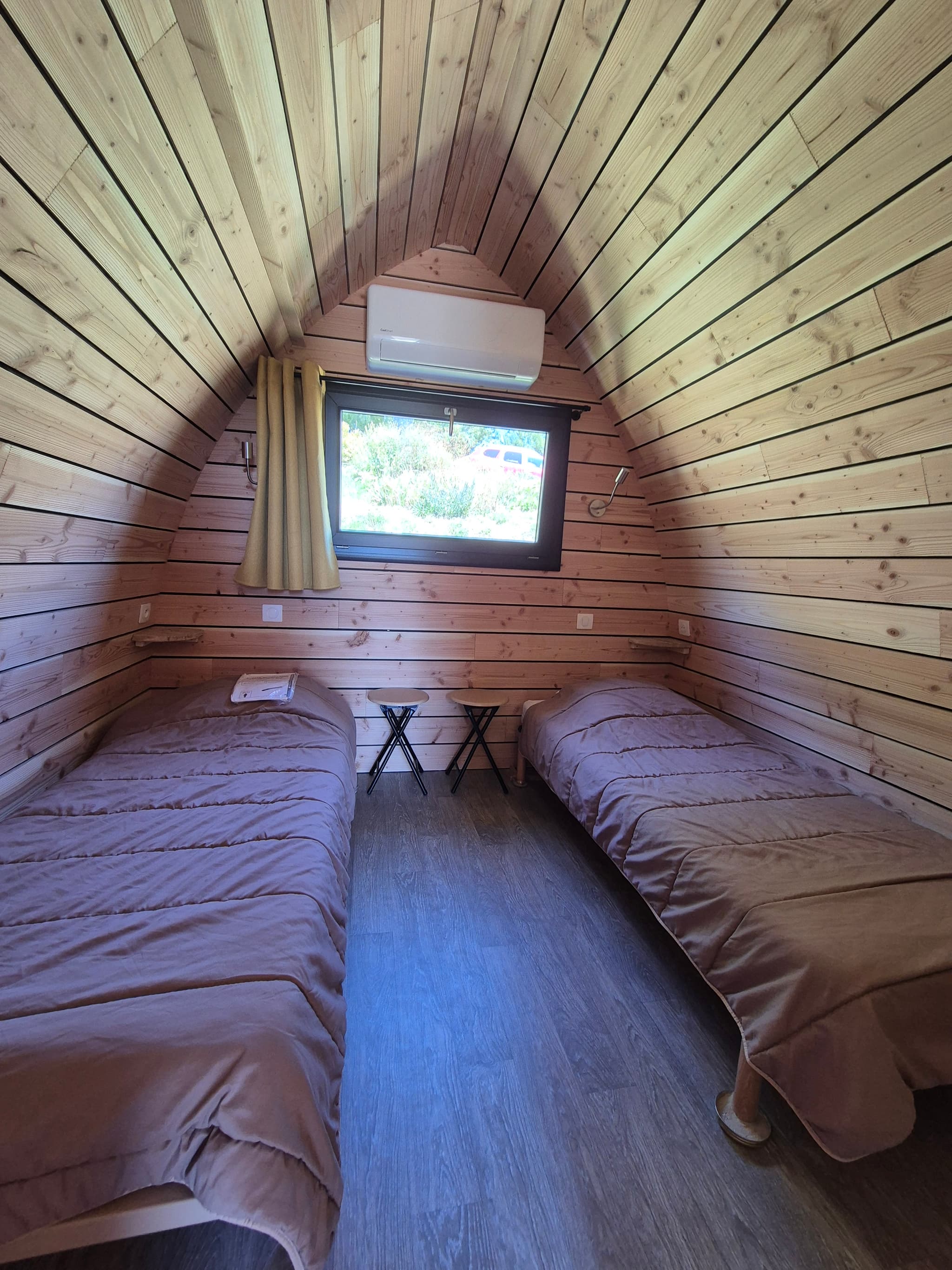 Cabane Cassiopée chambre