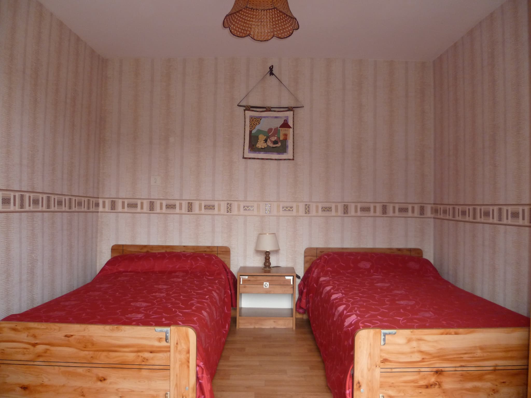 Chambre 2 avec 2 lit 90*190
