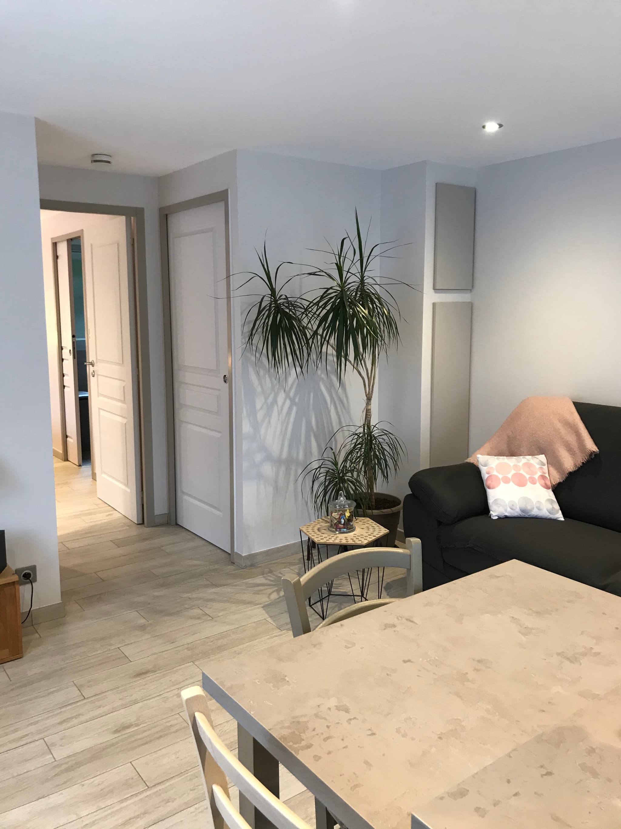 Vue entrée chambre