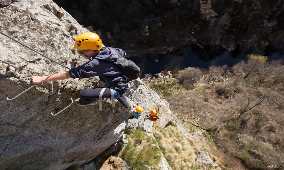 Via ferrata - La Cazelle Sport Nature
