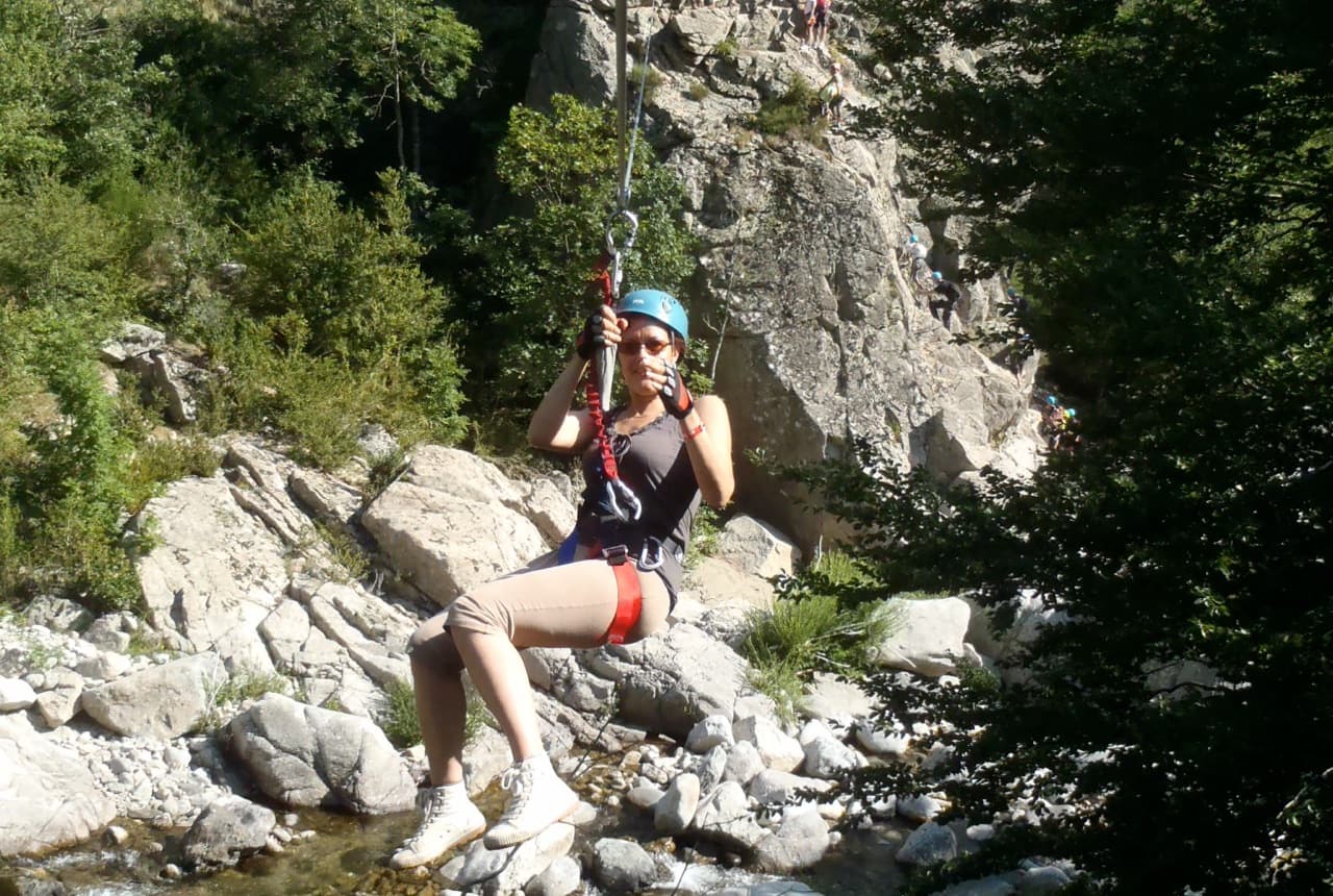 Tyrolienne Rousses