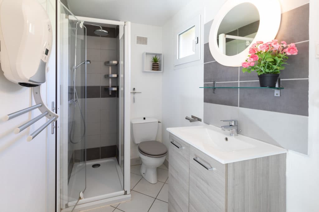 Salle de bains rénovée
