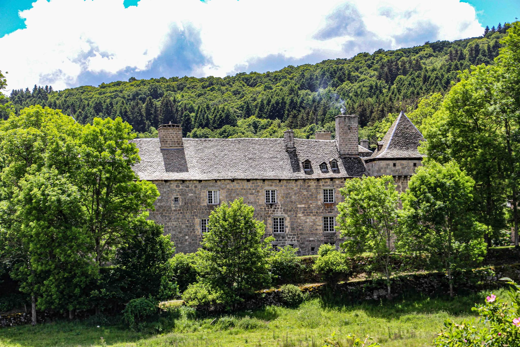 Château de la Baume - Vue générale extérieure