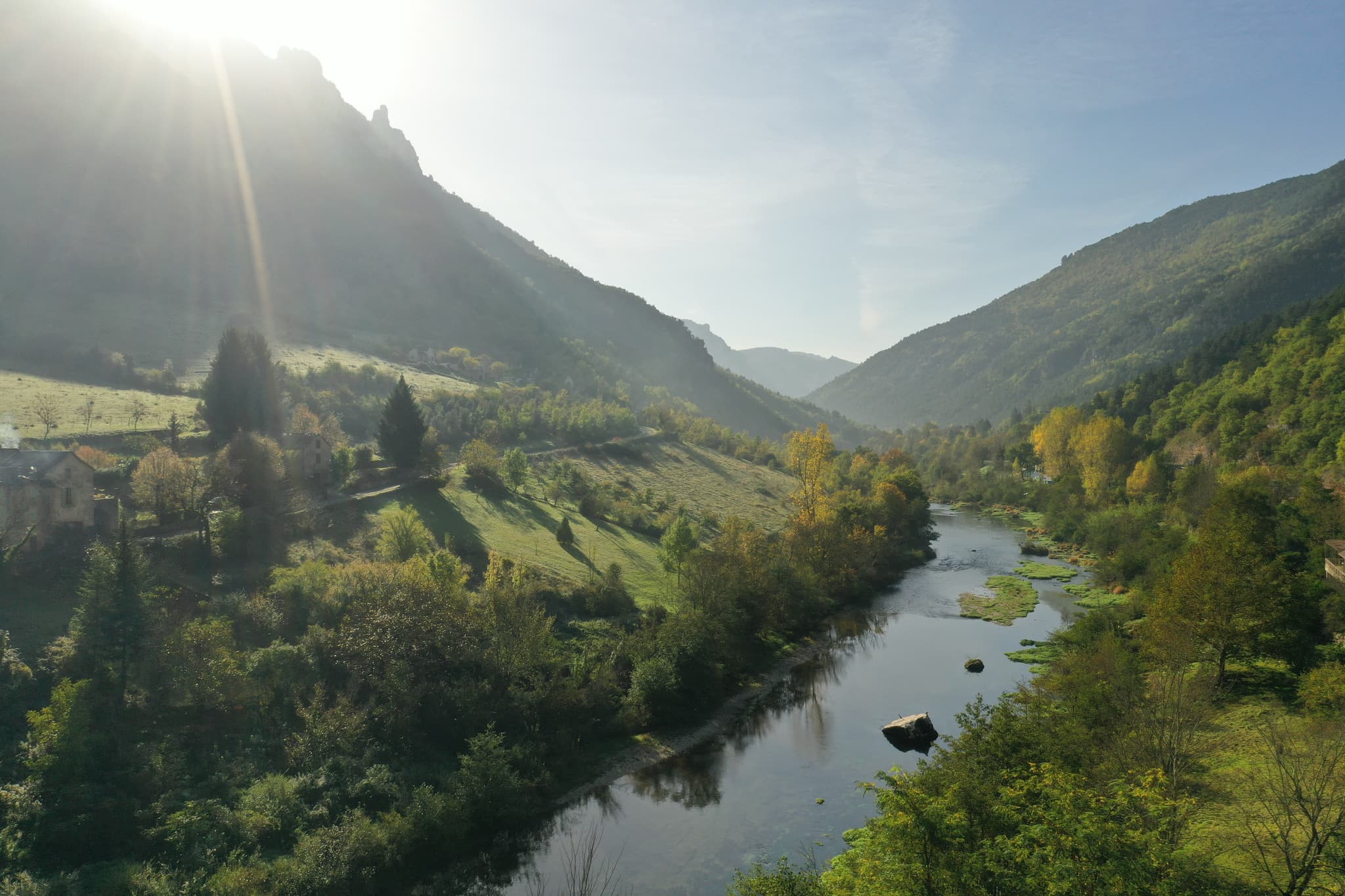 VUE DE LA TERRASSE