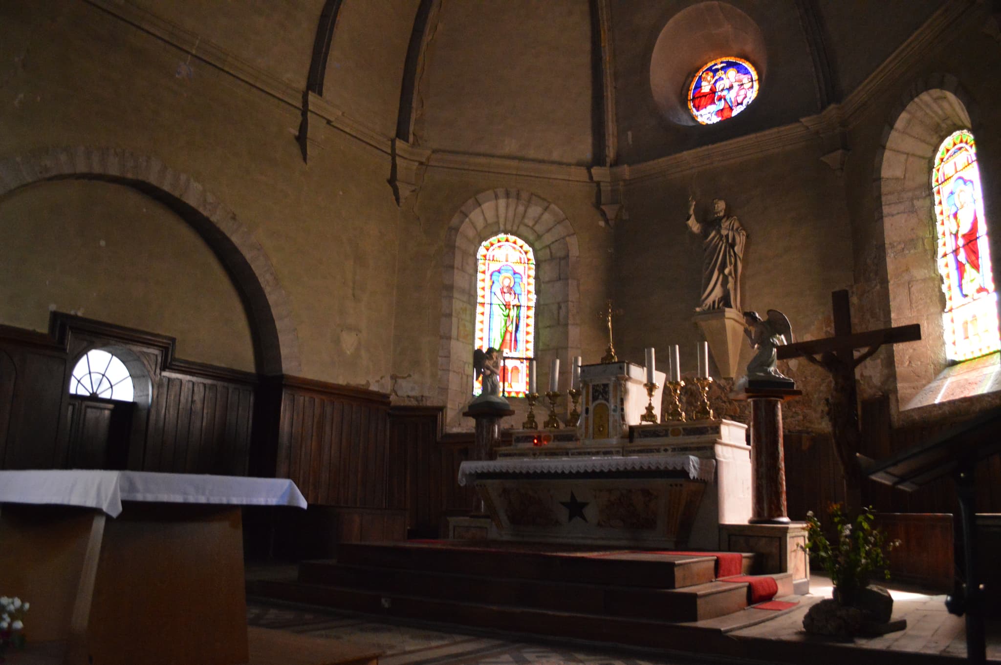Eglise de Meyrueis - choeur