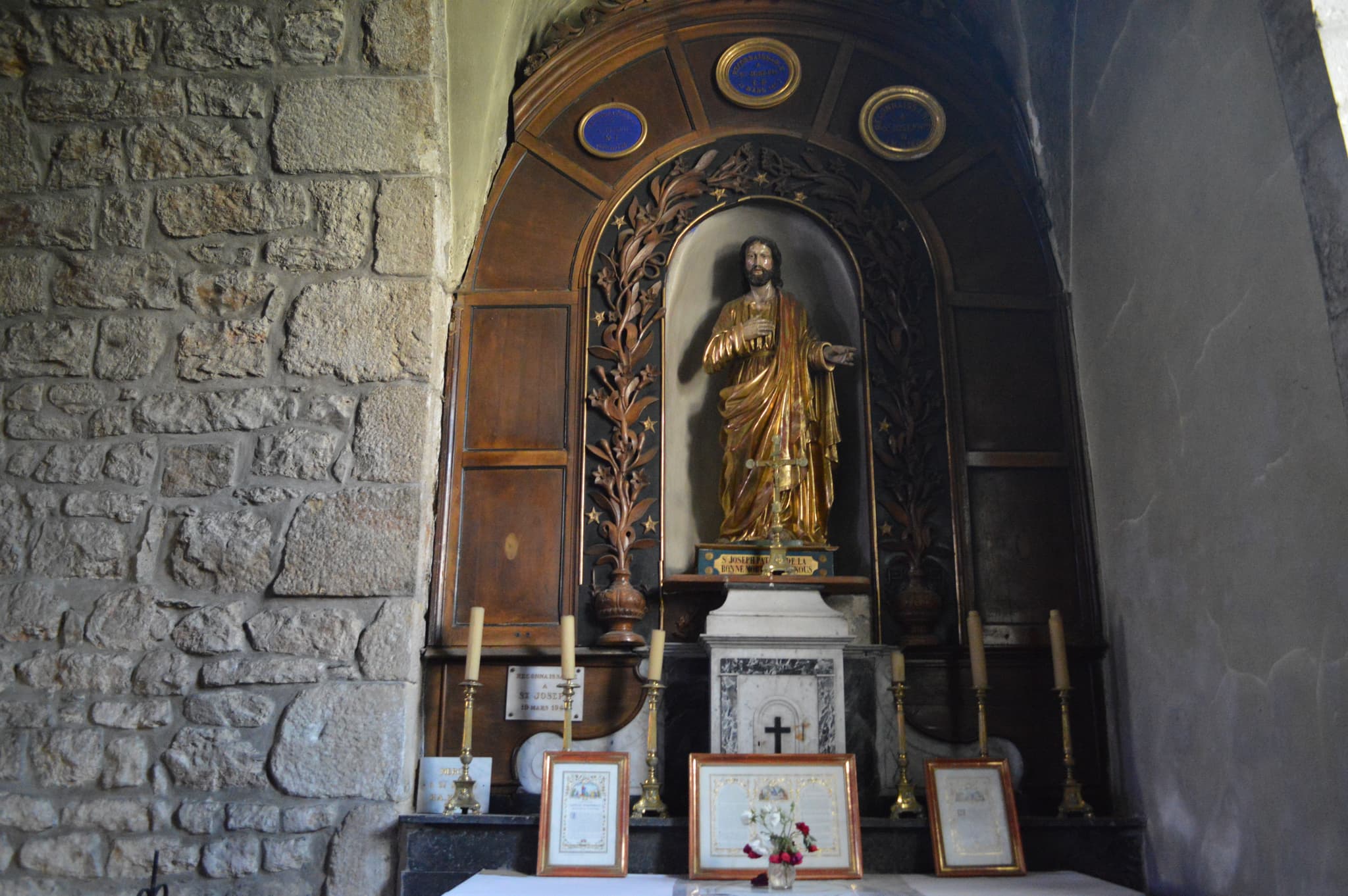 Eglise de Meyrueis - autel