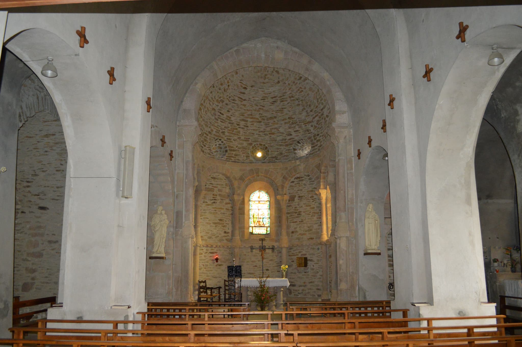 Eglise des Hermaux - Intérieur
