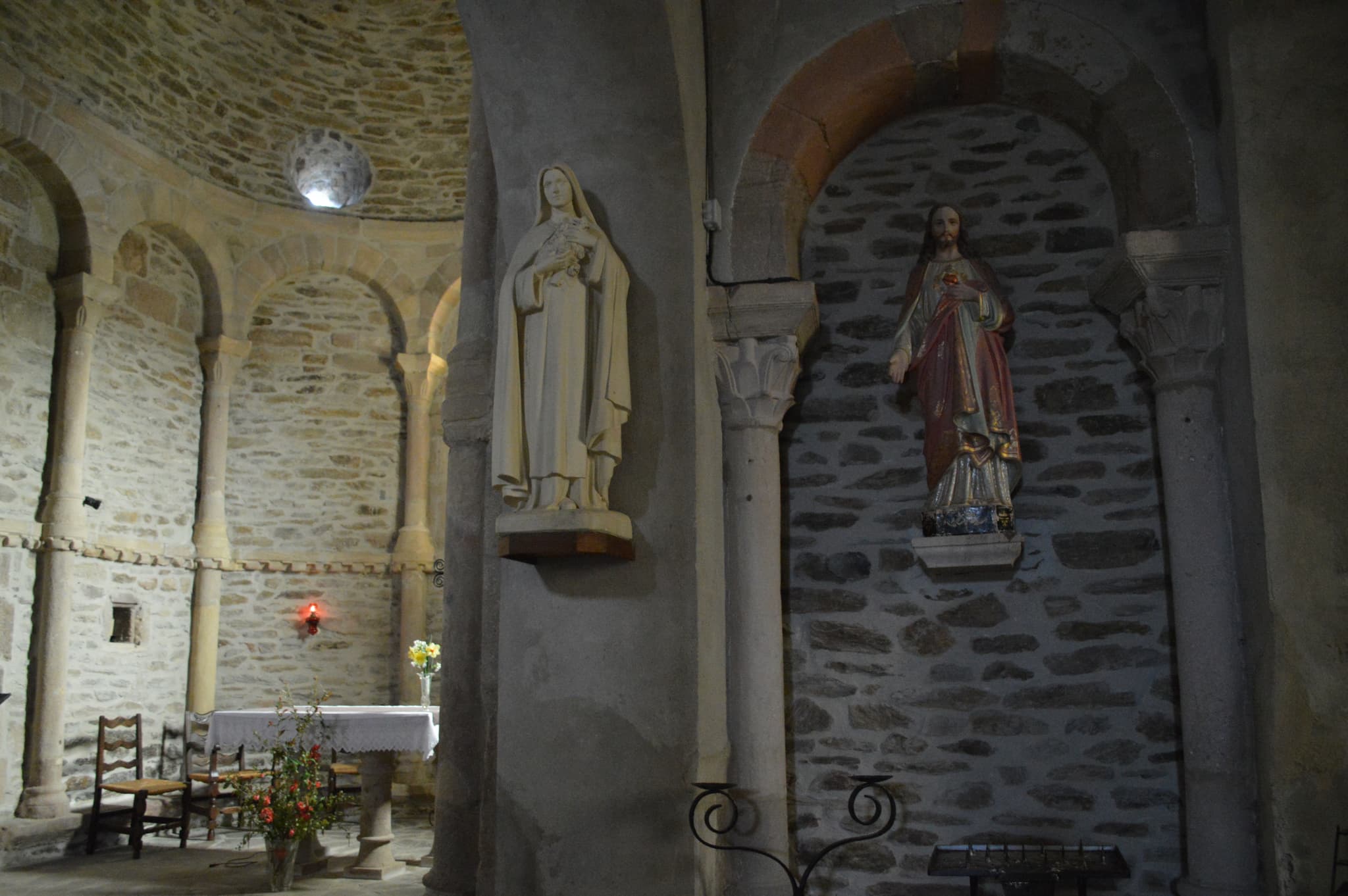 Eglise des Hermaux - Intérieur