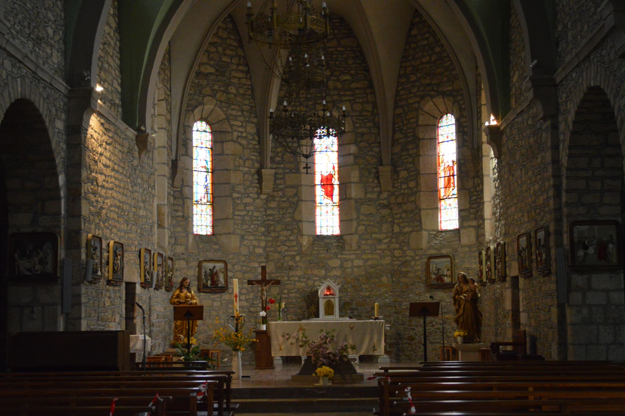 Eglise Saint-Germain-du-Teil - choeur