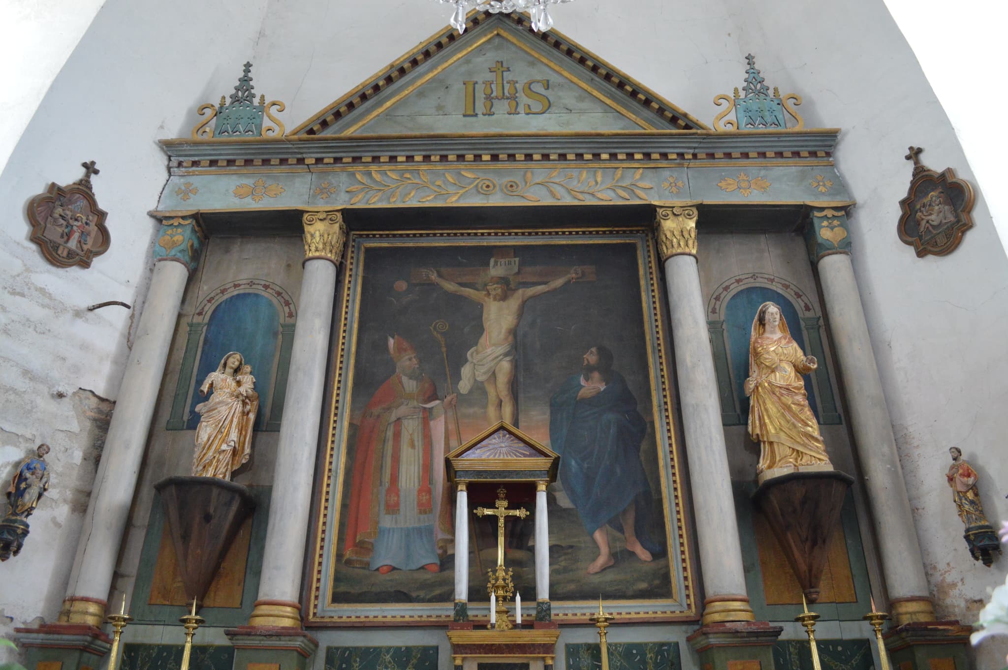 Eglise Saint-Barthélémy - La Tieule - retable