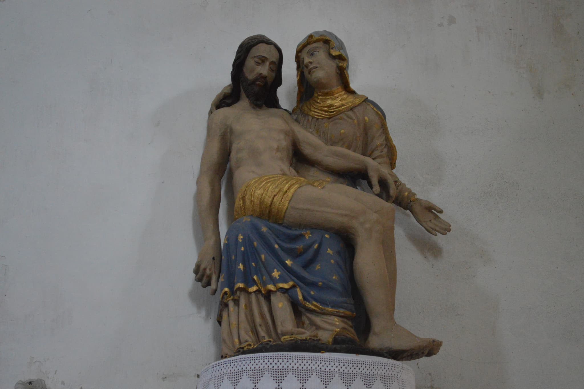 Eglise Saint-Barthélémy - la Tieule - Piétà
