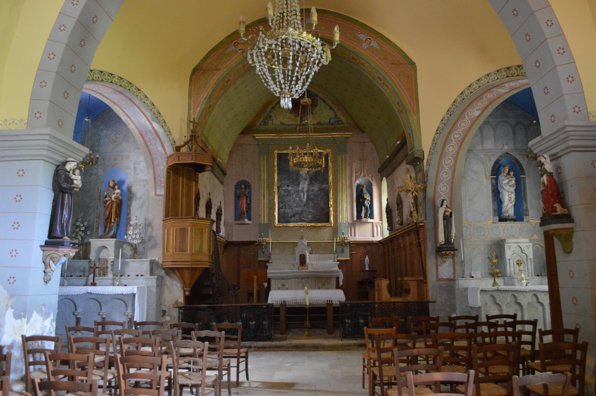 Eglise Saint-Antoine du Viala - nef