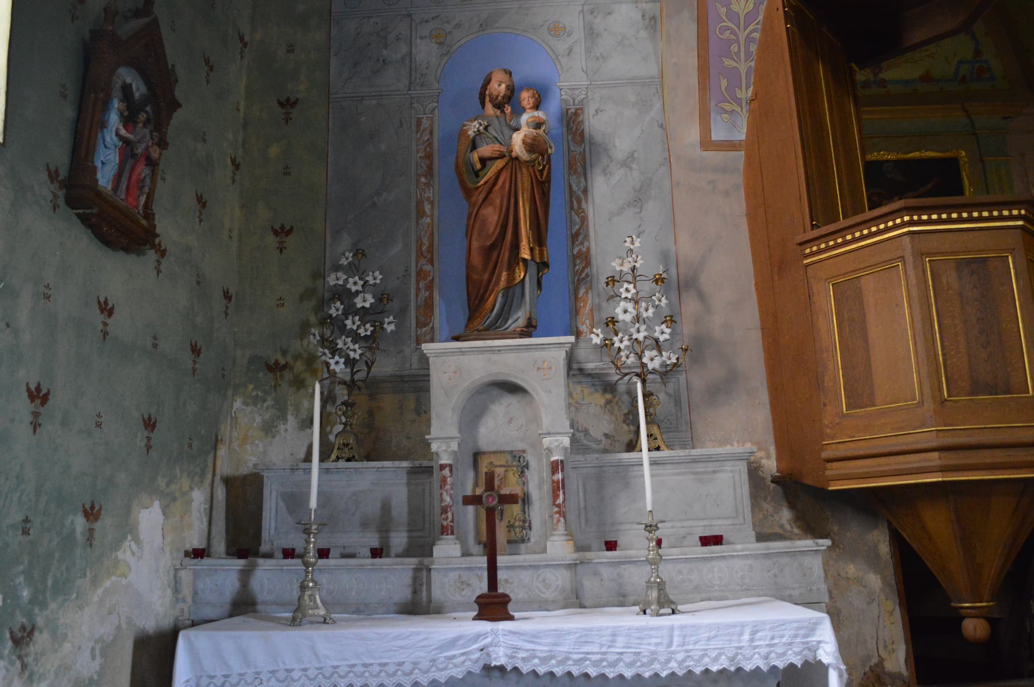 Eglise Saint-Antoine du Viala - chapelle nord