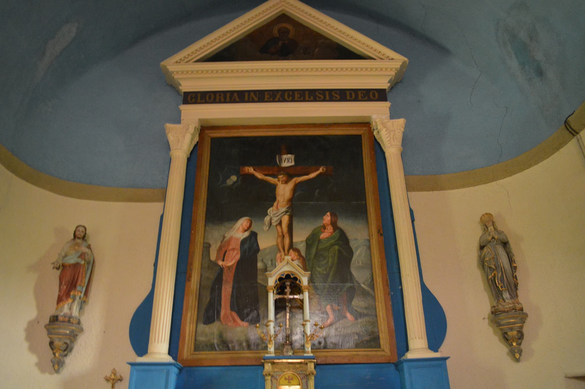 Eglise Saint-Privat de Combret - choeur