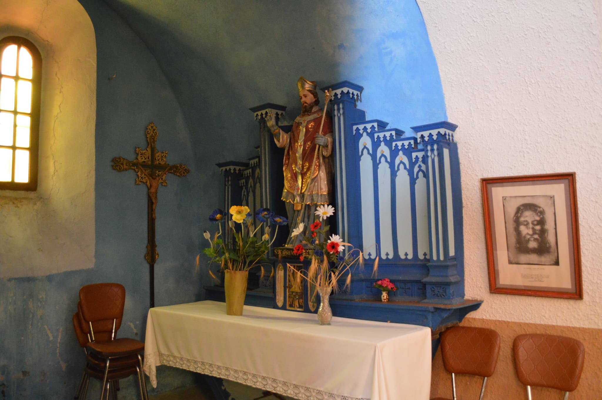 Eglise Saint-Privat de Combret - chapelle nord