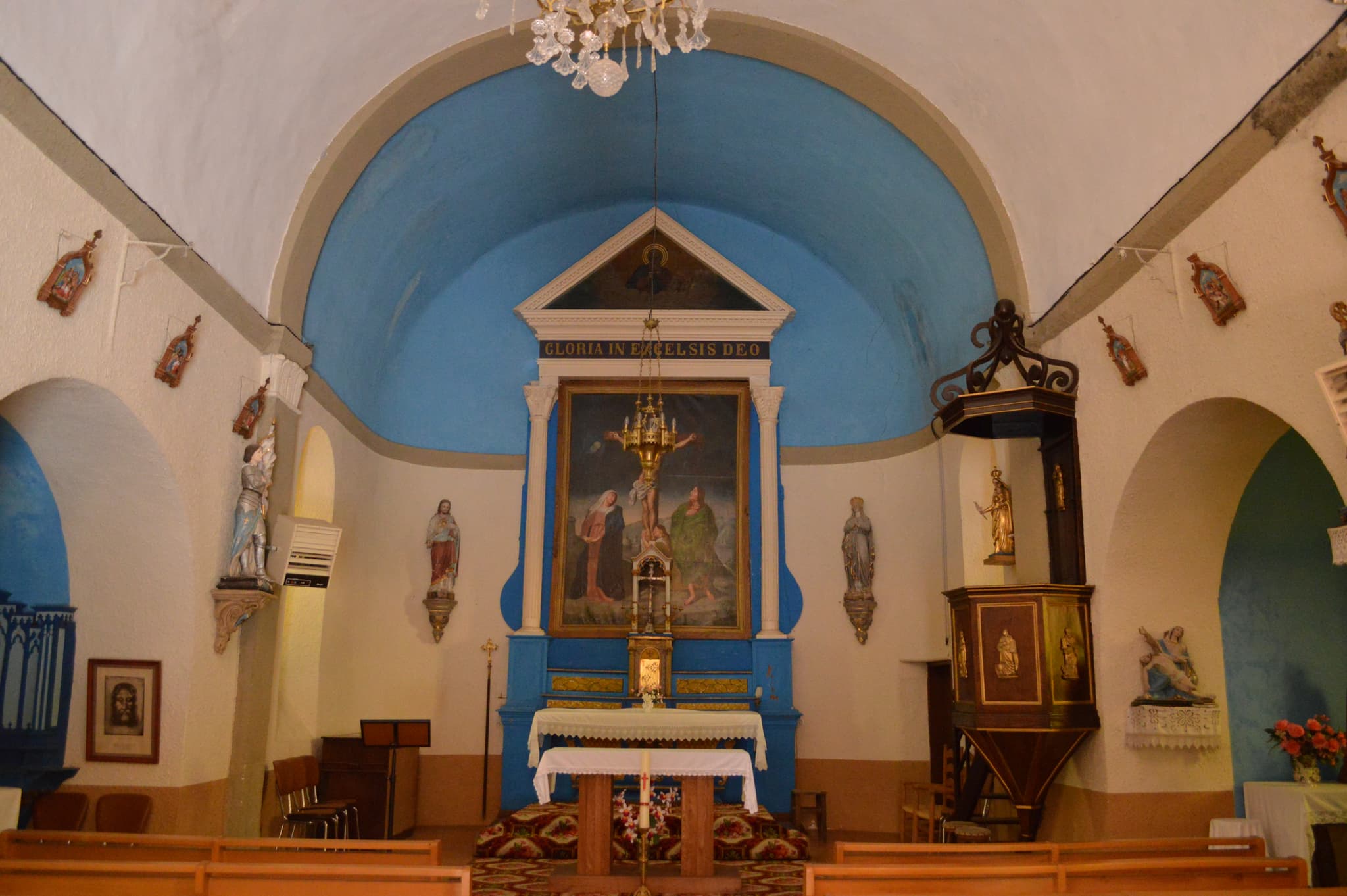 Eglise Saint-Privat de Combret - nef