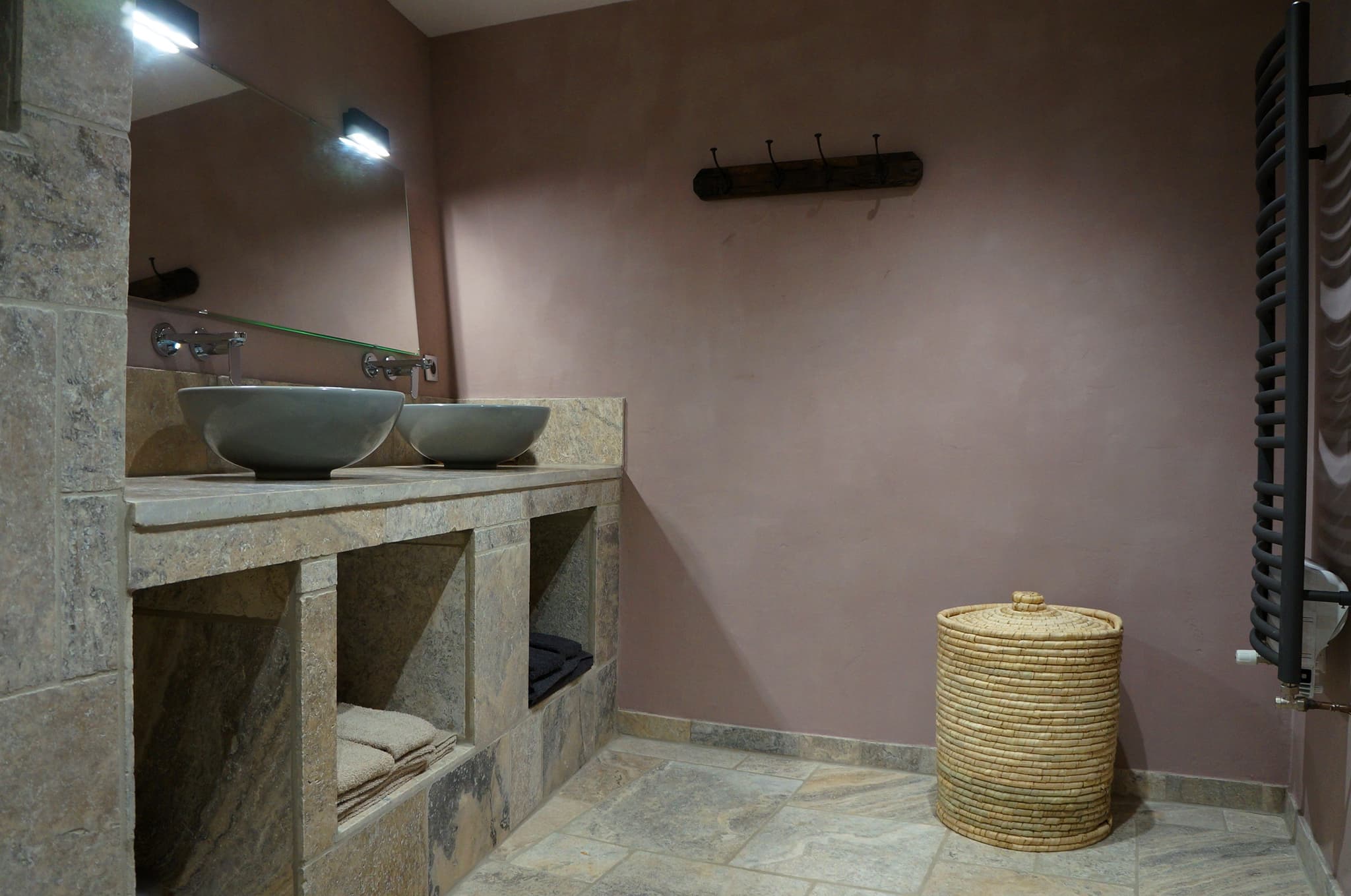 Asphodèle: les salles de bains