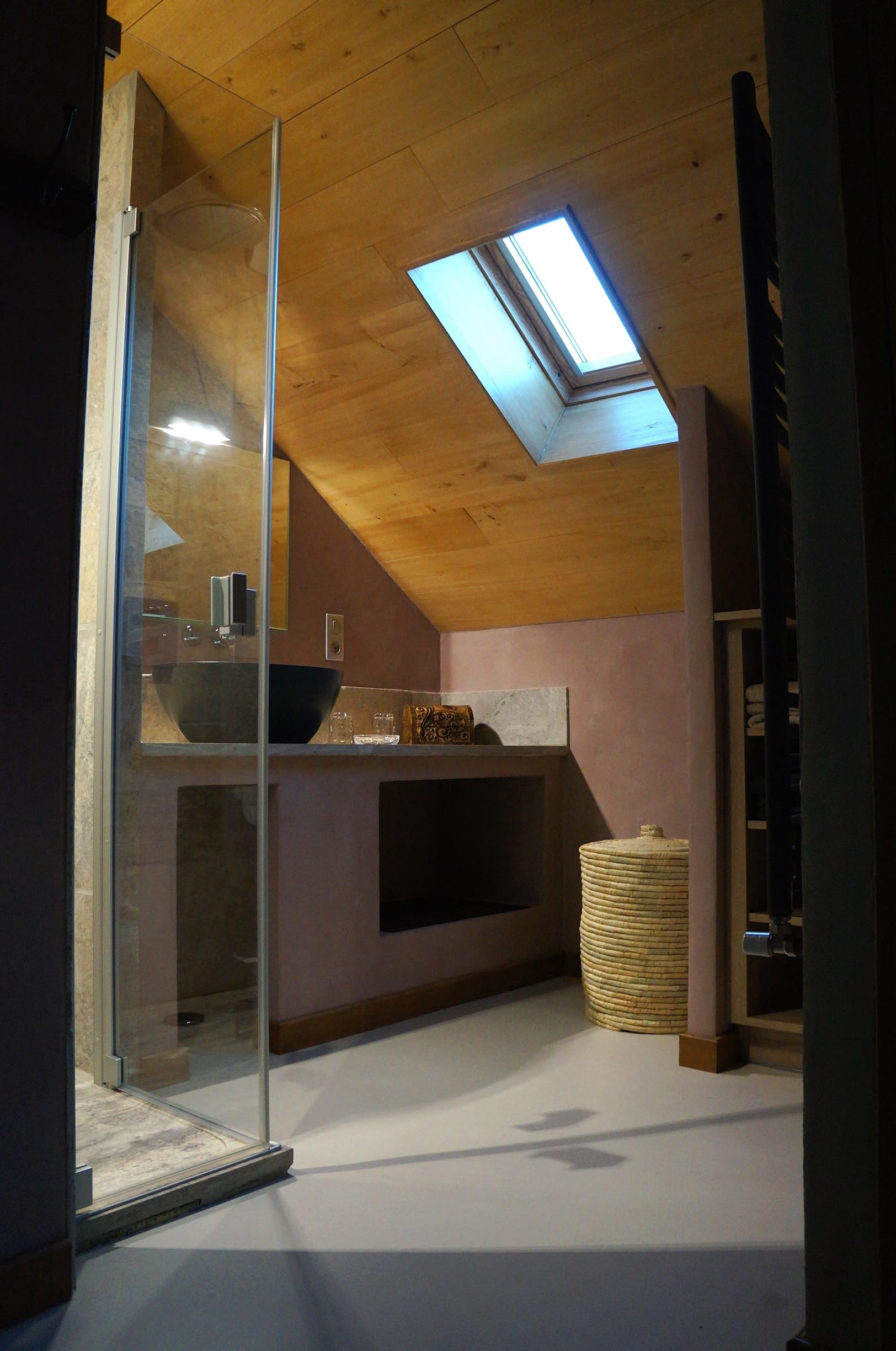 Asphodèle: les salles de bains