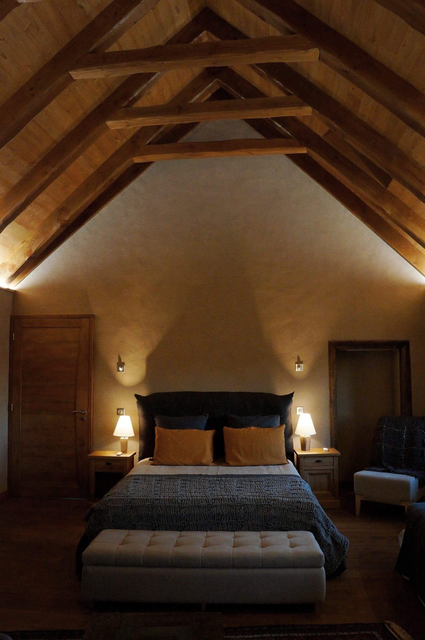 Asphodèle: les chambres