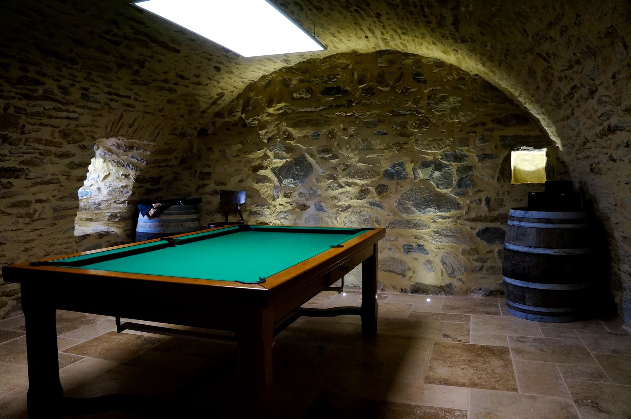 La salle de billard