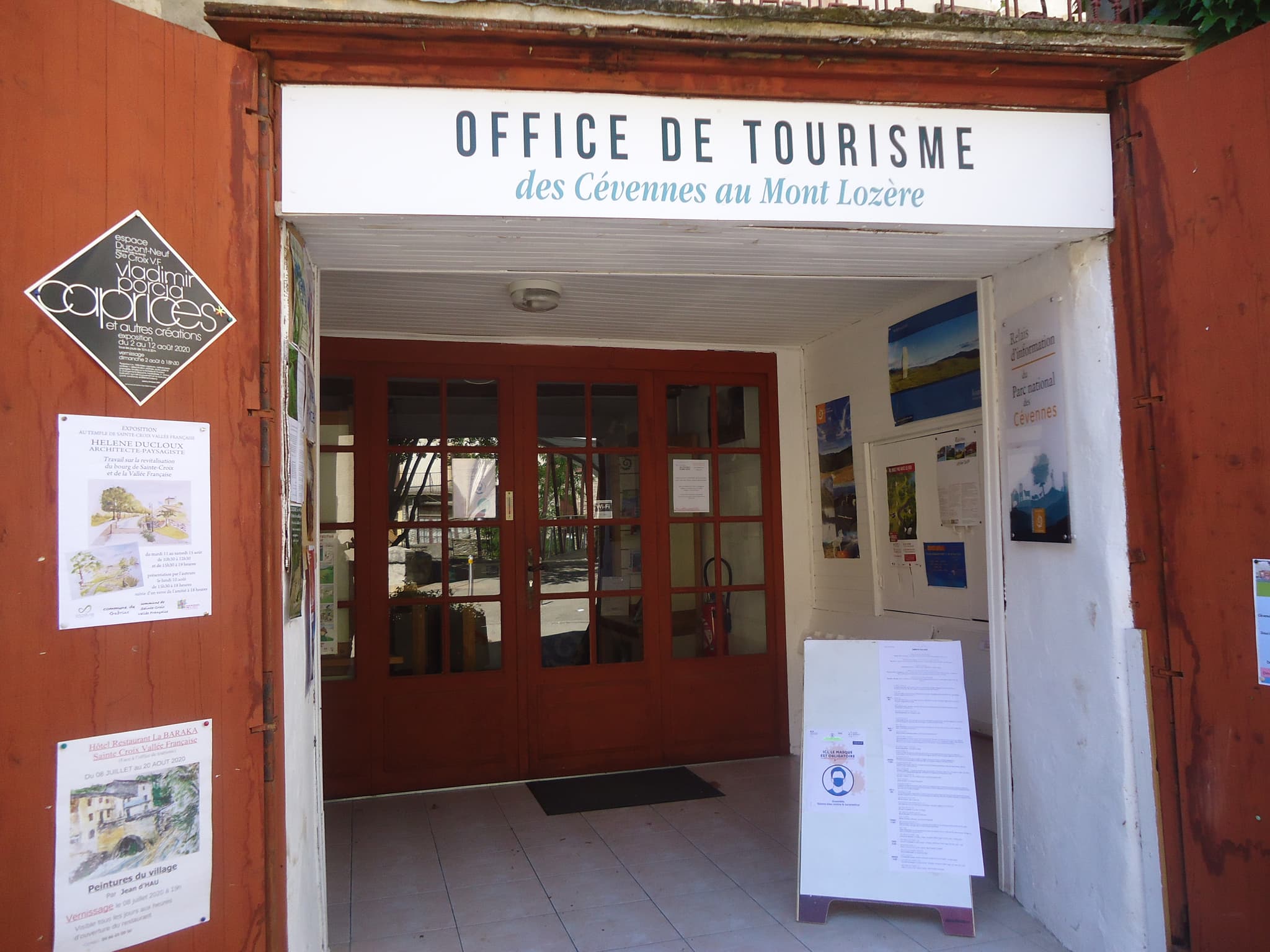 Bureau de Sainte Croix Vallée Française - extérieur