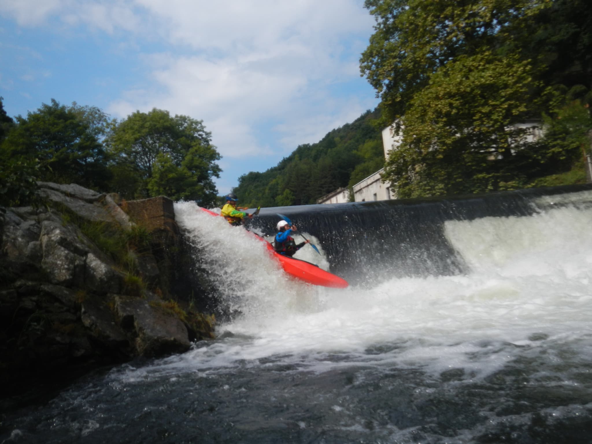 Kayak Duo Haute rivière Classe 4 perfectionnement
