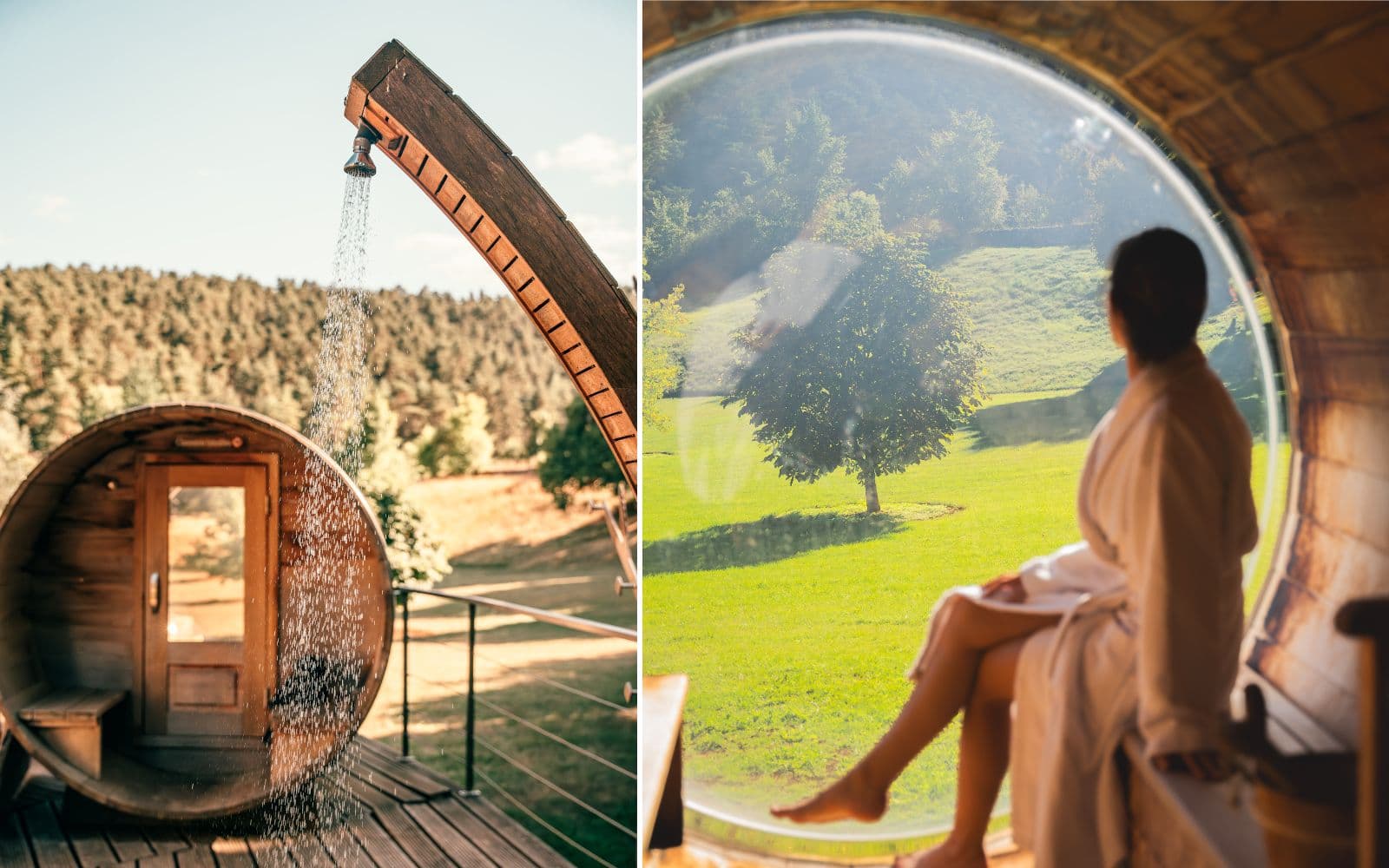 Espace bien-être: Sauna Bulle