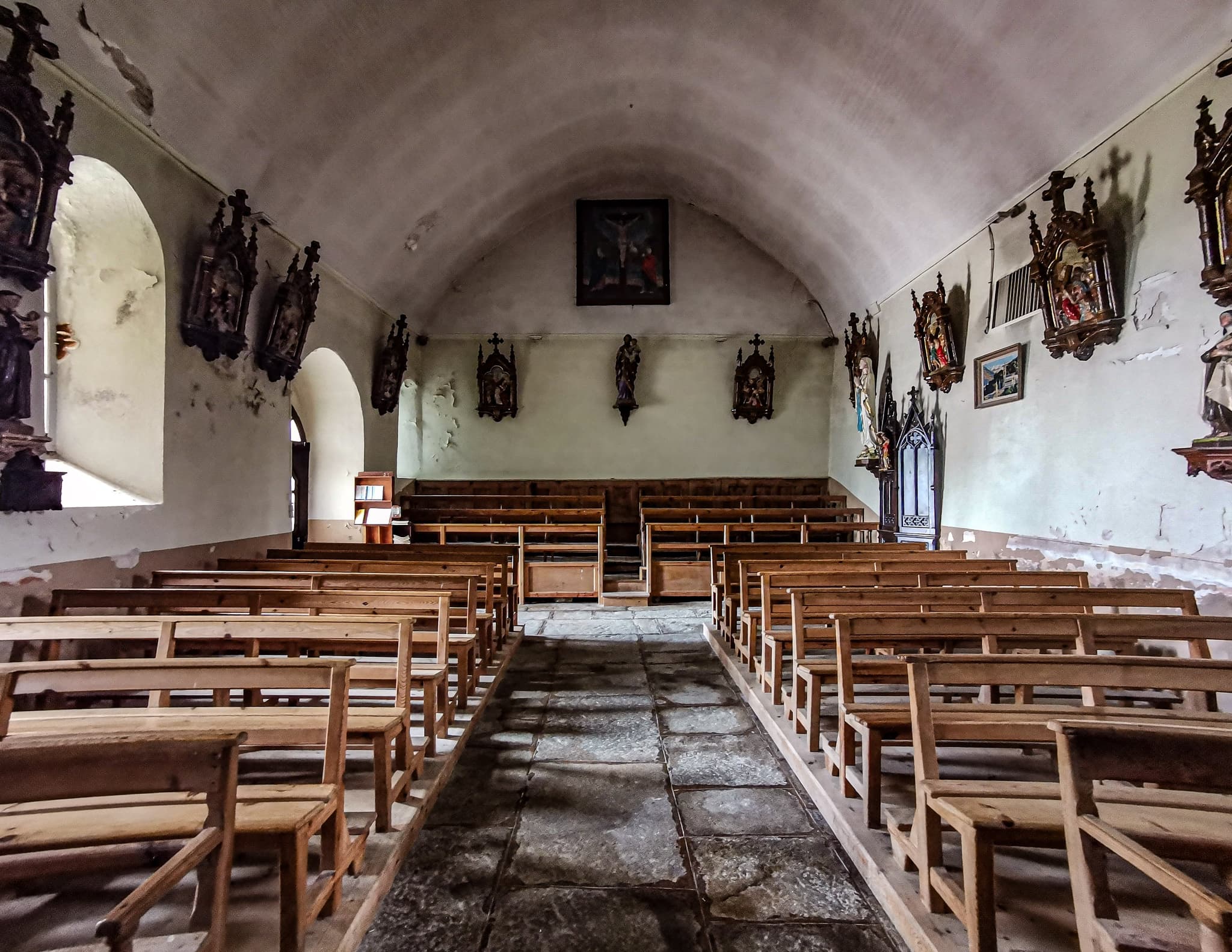 Église Berc - vue vaisseau central