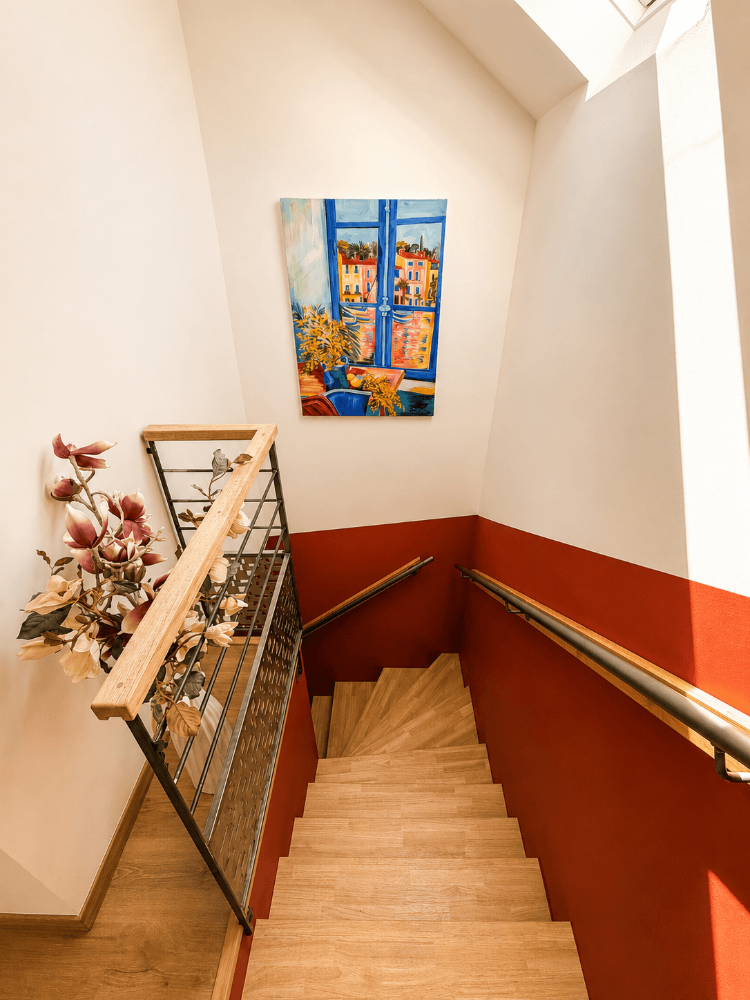 Gîte du Massegros _ Escalier