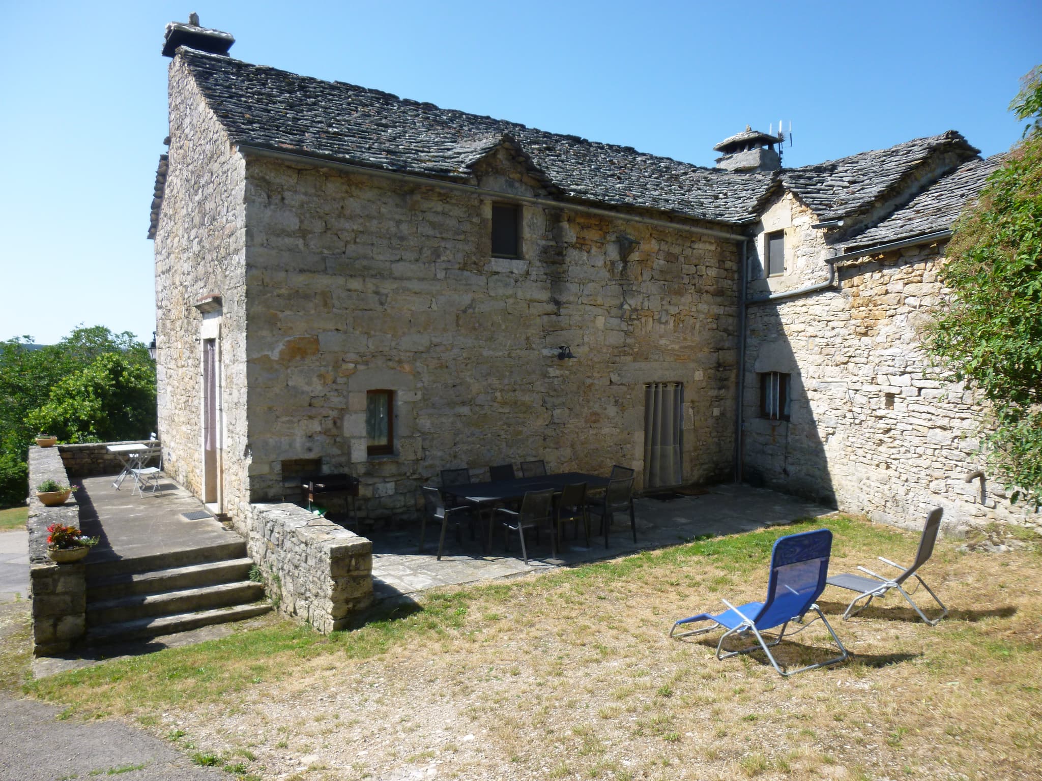 Le Pigeonnier, Gîtes de Combelasais - Extérieur / entrée