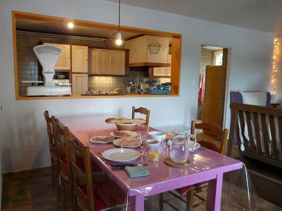 Coin salle à manger "Gîte la Ferme"