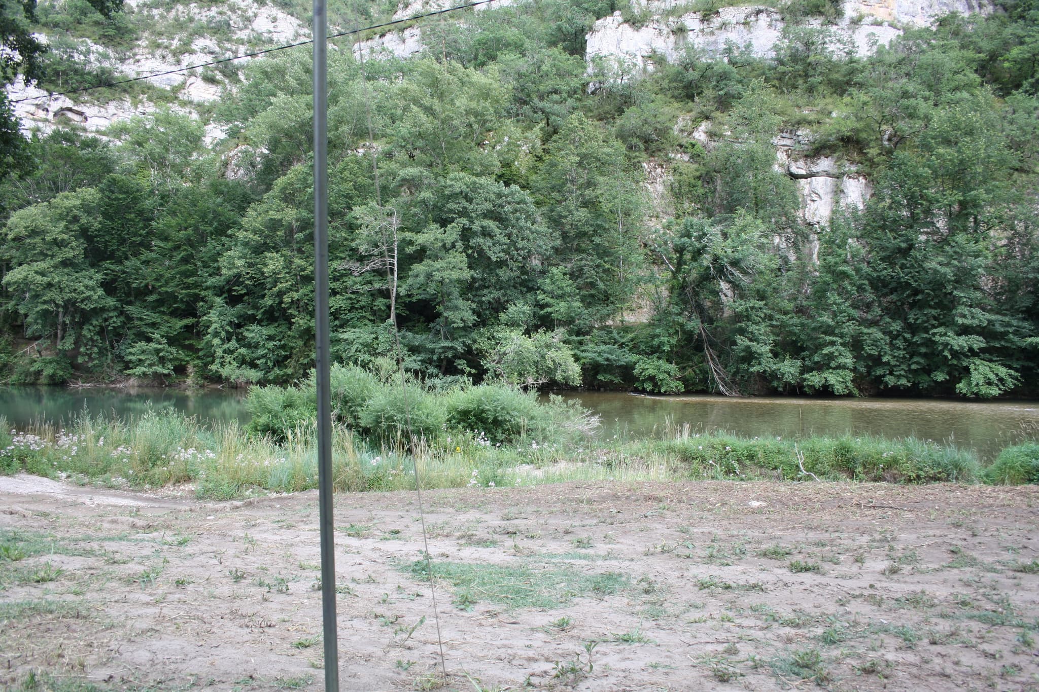 Camping entre Sainte Enimie et La Malène