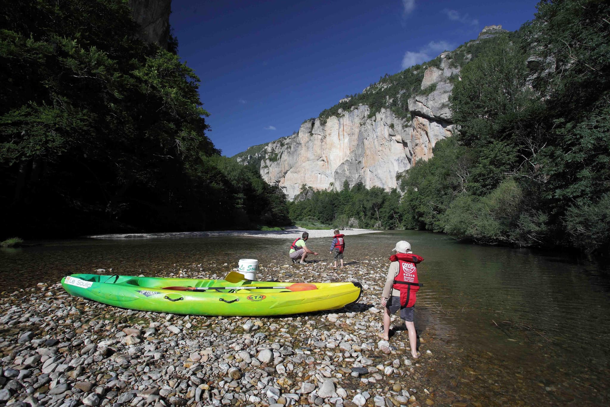 Canoe gorges du tarn