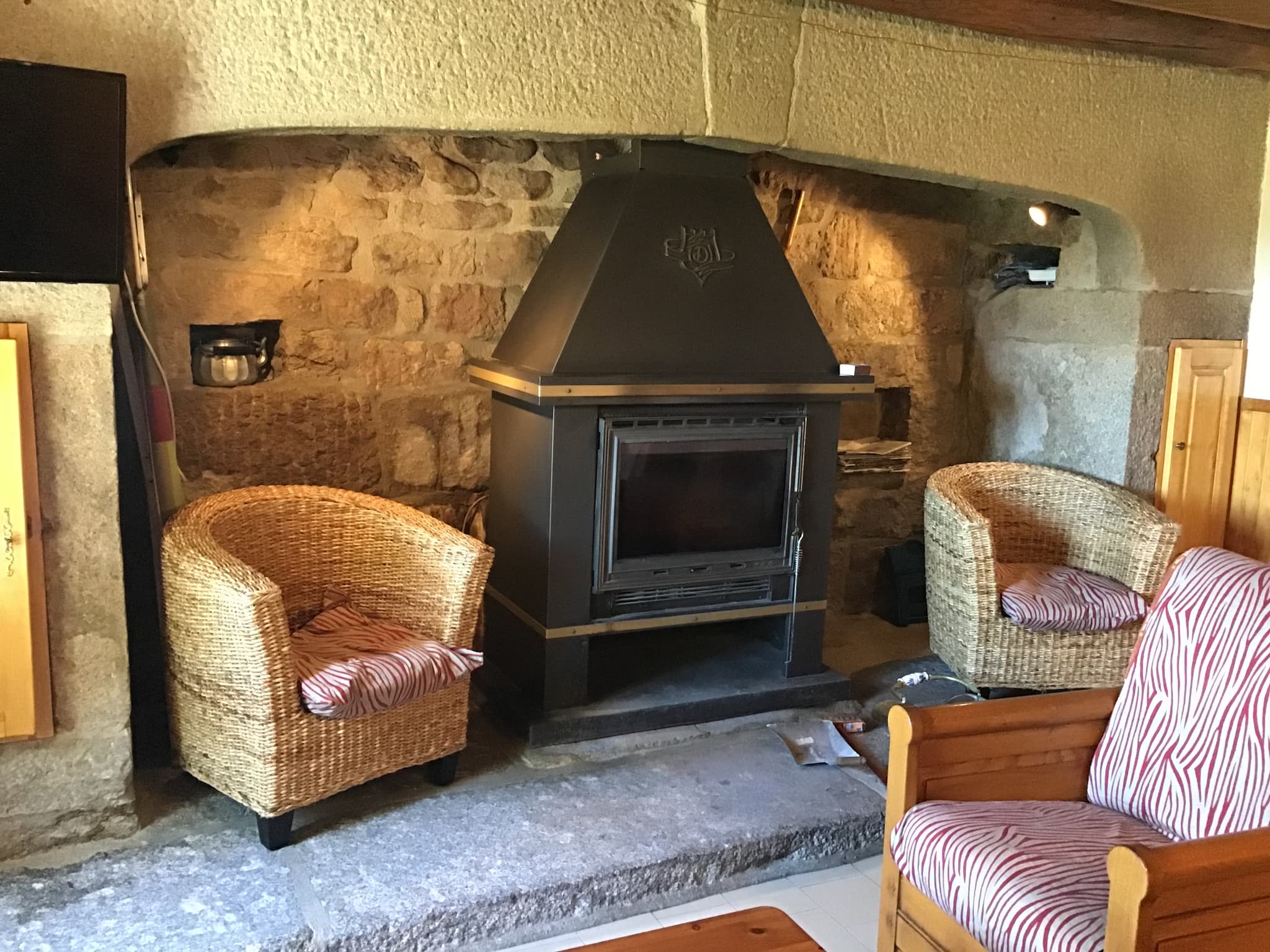 Cheminée insert