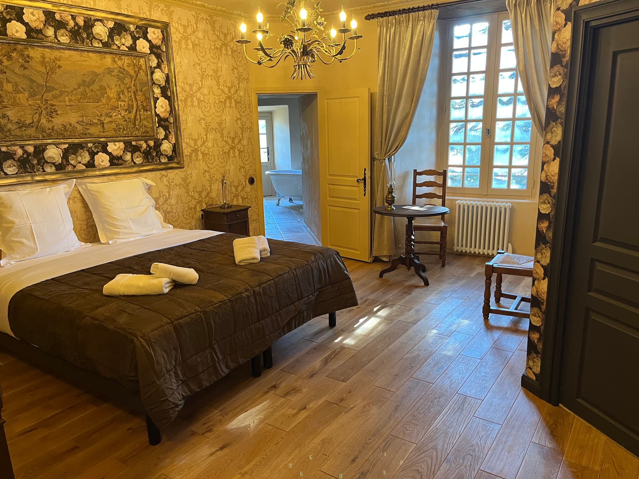 Chambre les fleurs