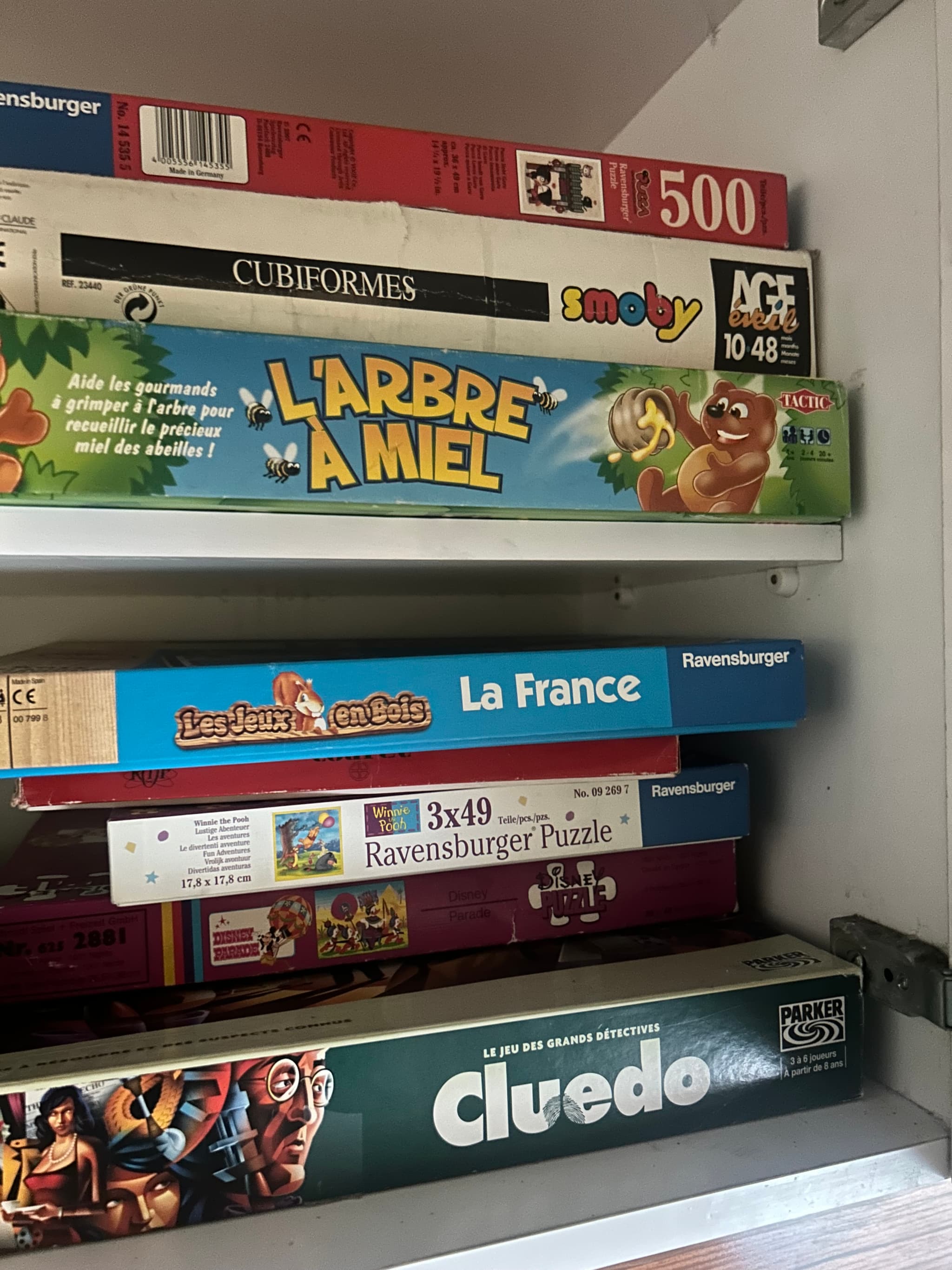 Jeux à disposition