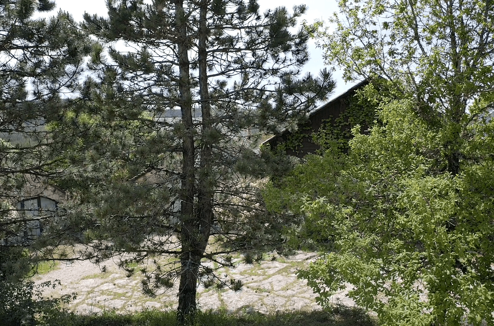 LEdS - Gîte Ecuries - Arrière du domaine