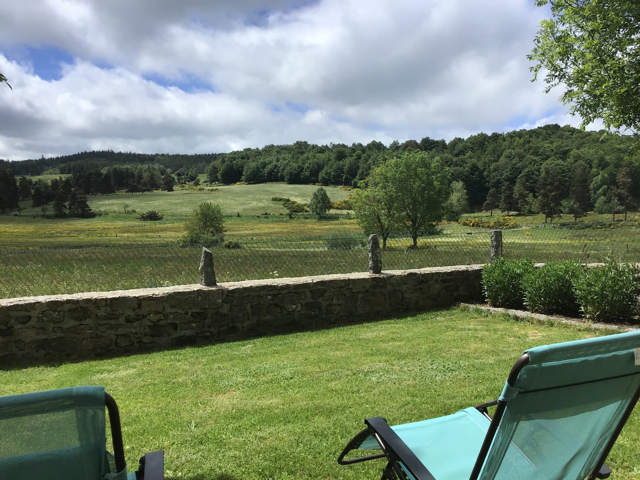 Vue détente et relaxante