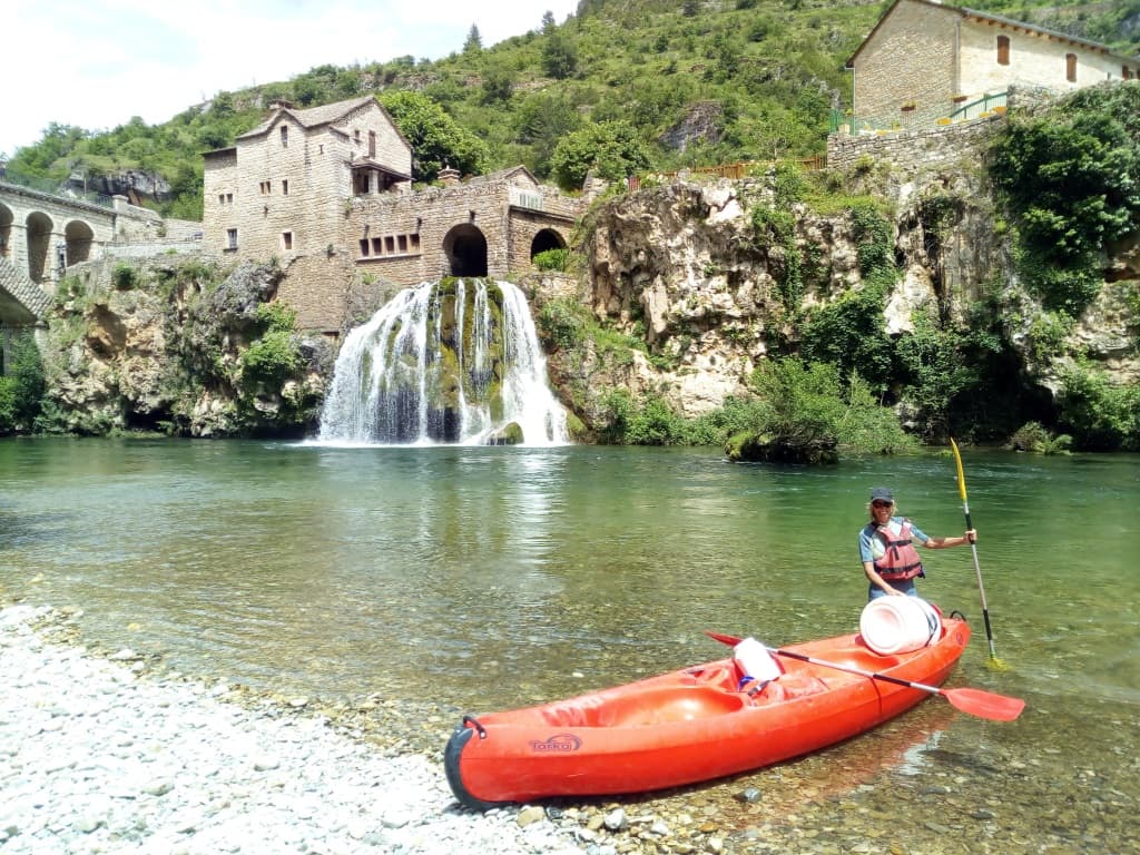 Location de canoës au Camping Couderc