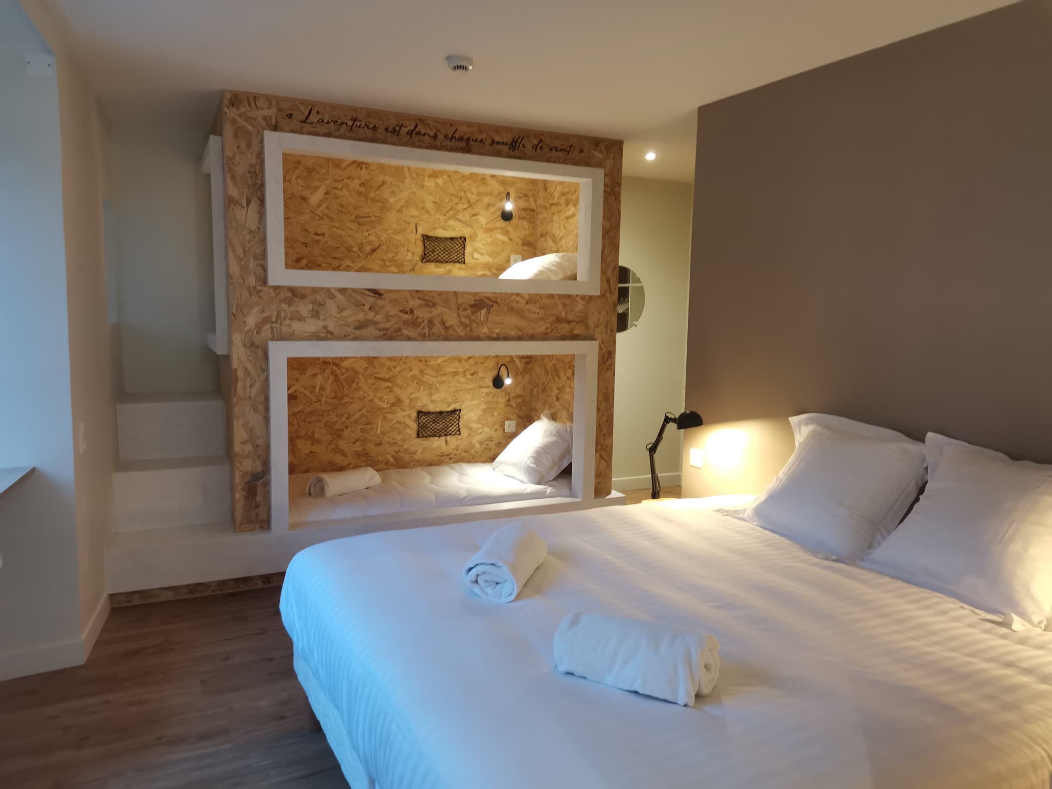 Chambre quadruple