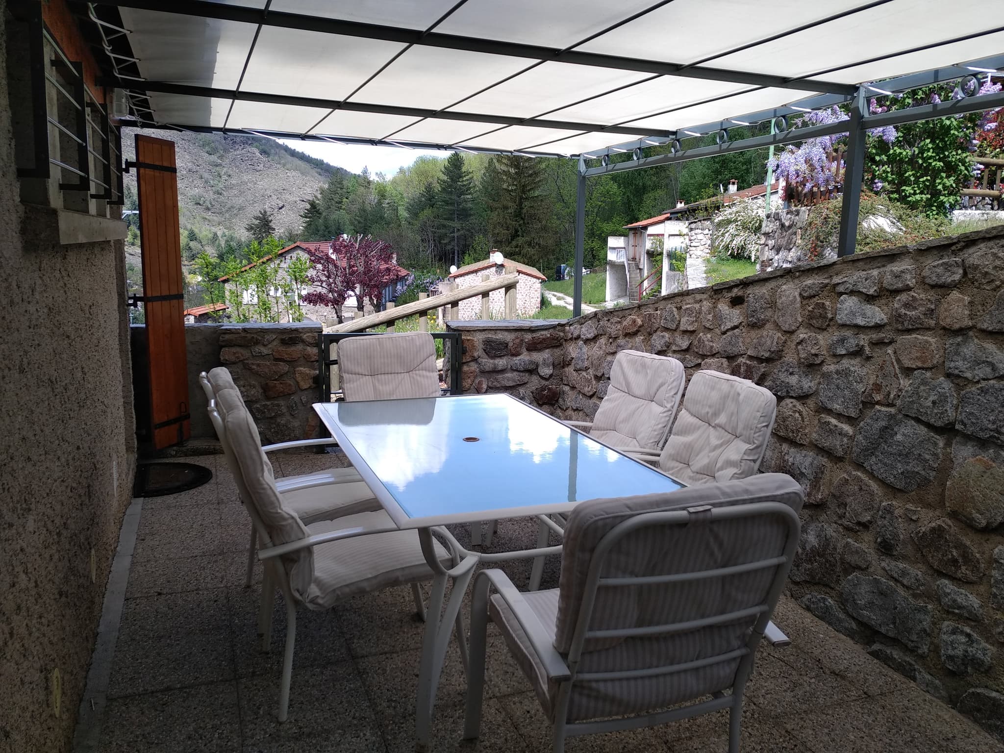 Terrasse côté sud