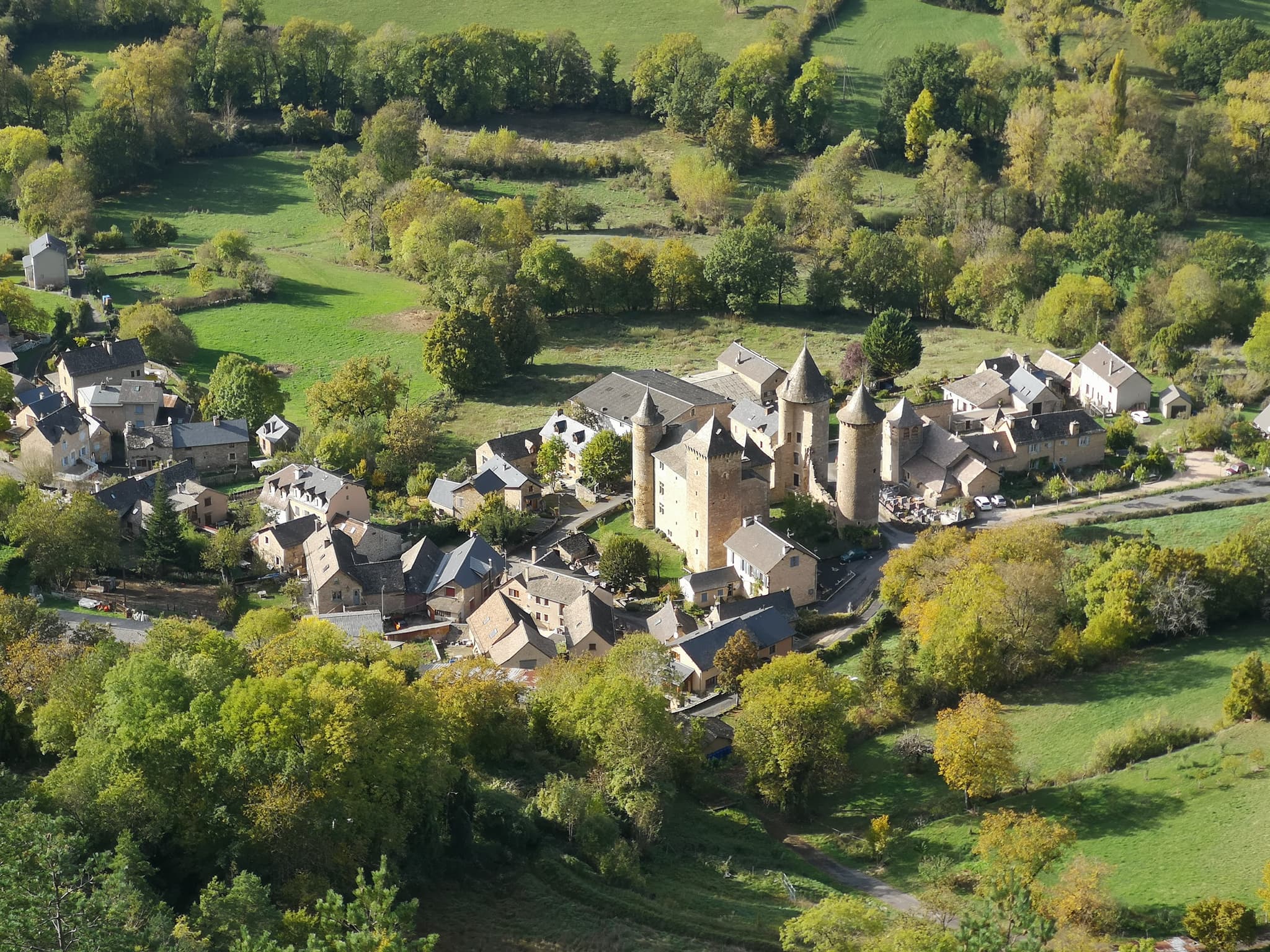 Vu du village de St Saturnin
