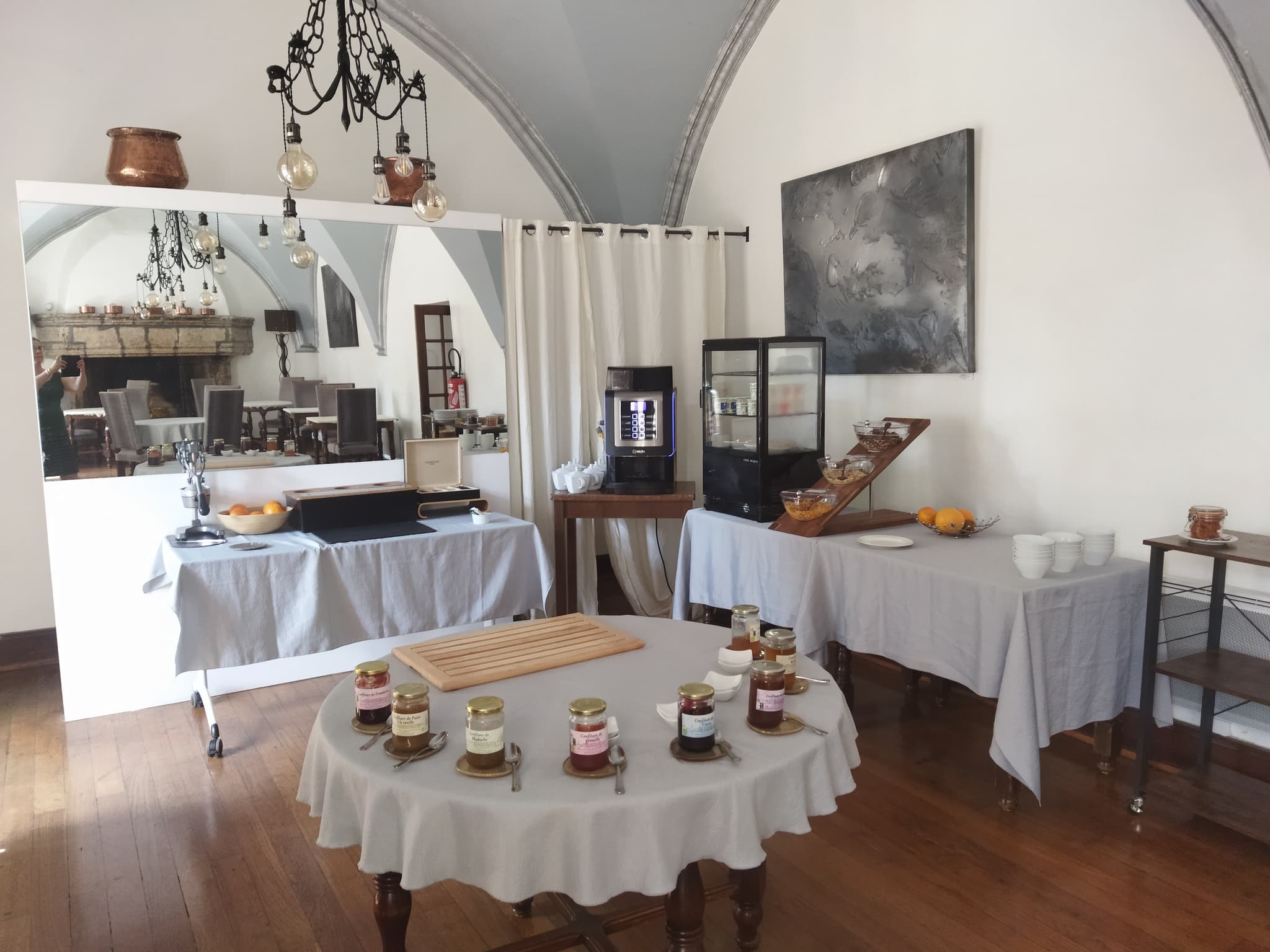 Buffet petit déjeuner